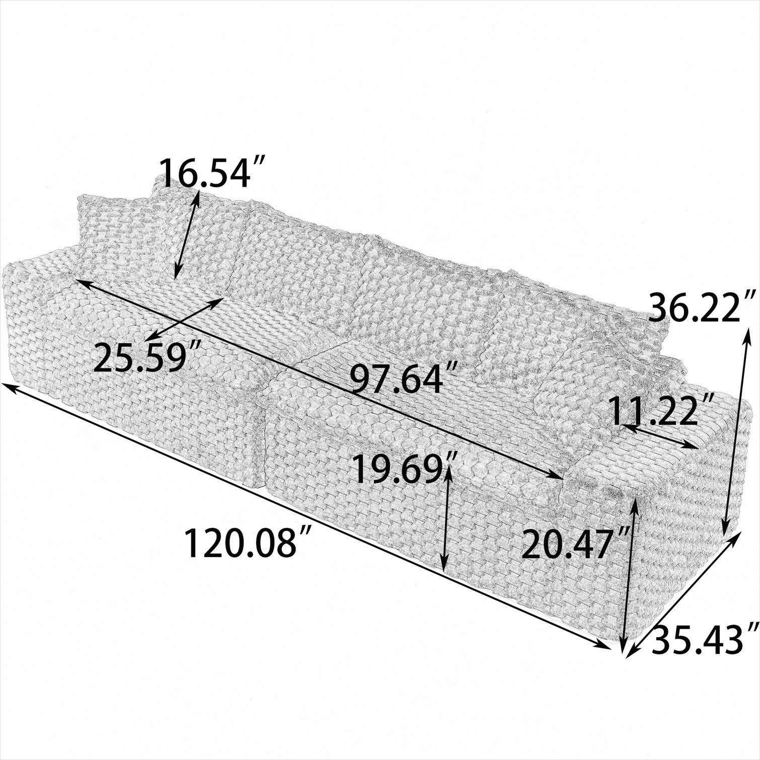 SUNCREAT XDT2OXP0Z6N9 Sofas-Loveseats - View #11