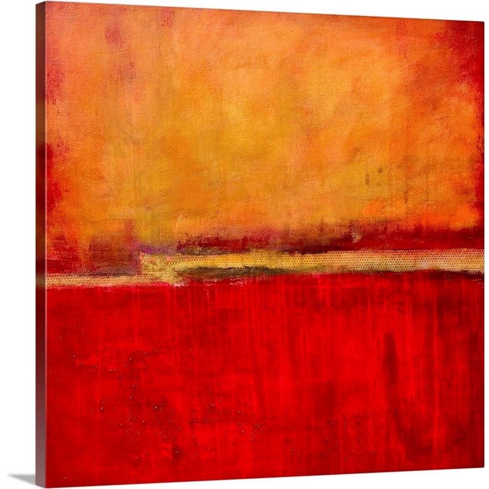 GreatBigCanvas 24 In H X 24 In W Abstract Print On Canvas At Lowes Com   13238489 