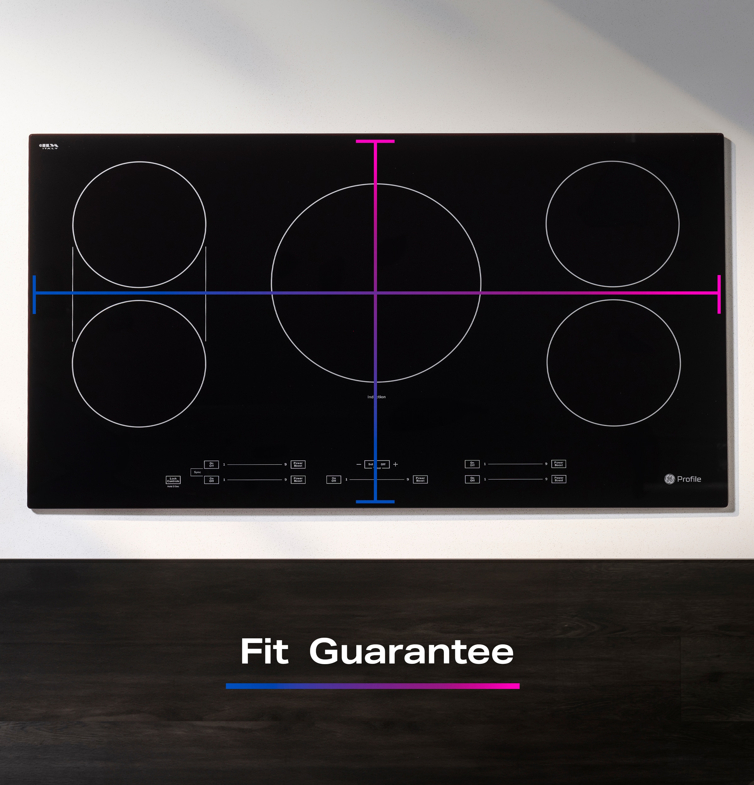 GE PHP6036DWBB Induction-Cooktops - View #10