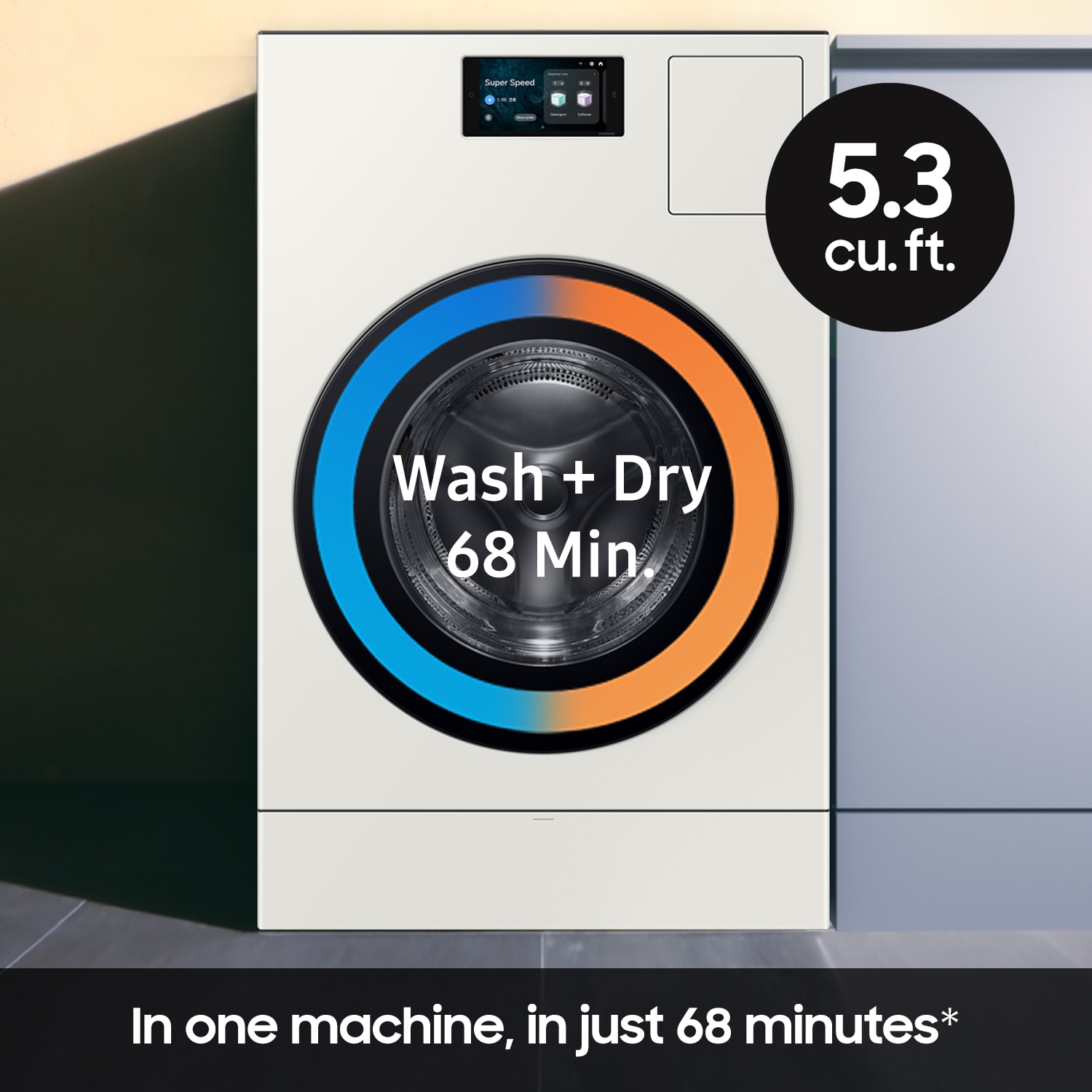 Samsung WD90F53AVY Combination-Washers-Dryers - View #2
