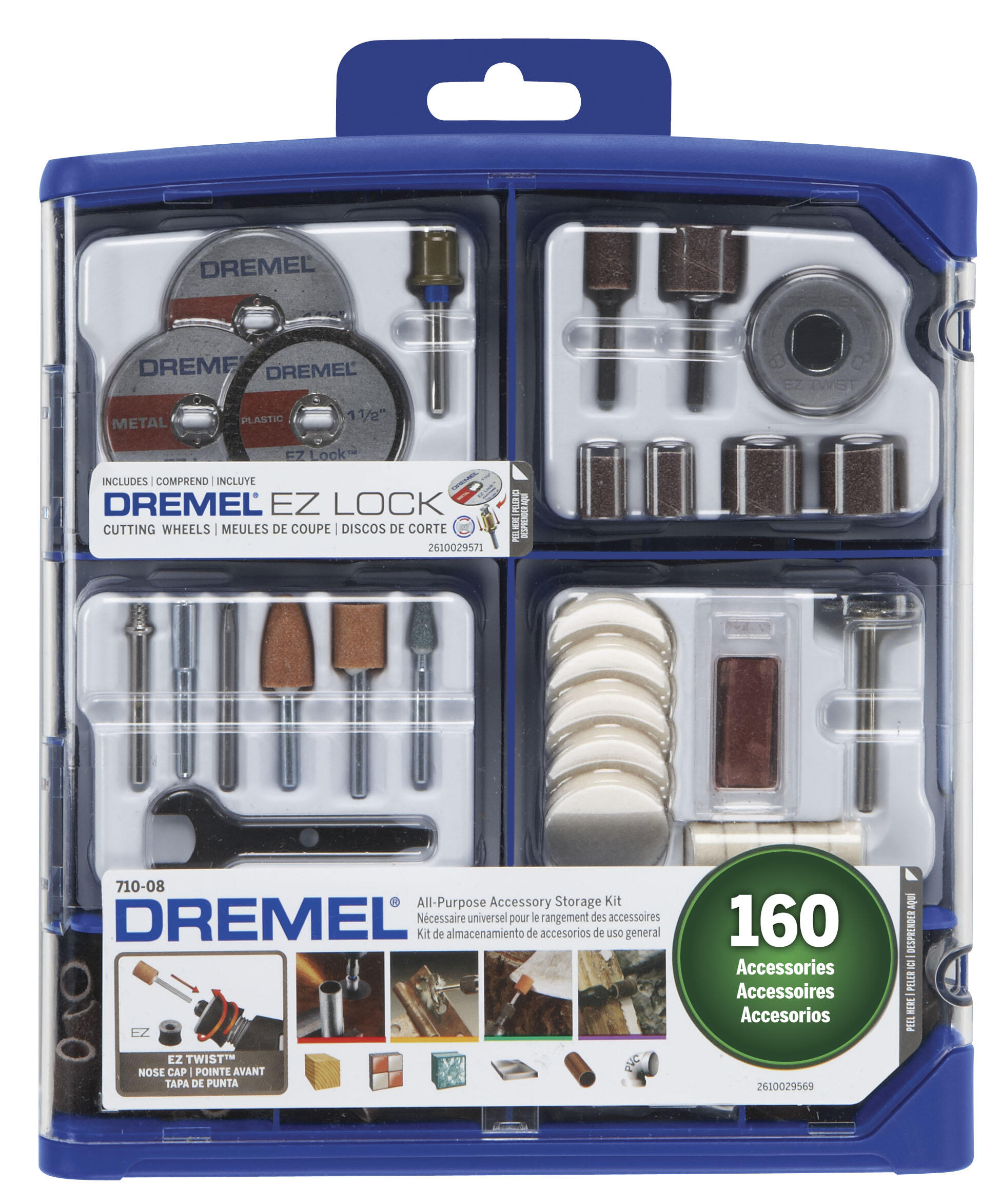 Dremel 710-08 Steel Set Multipurpose Accessory kit Set