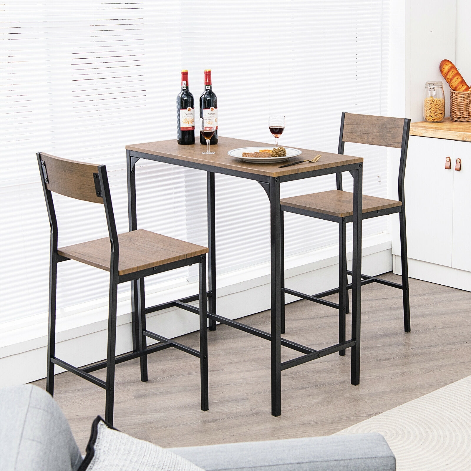 Forclover HBV-0243BK Patio-Dining-Sets - View #8