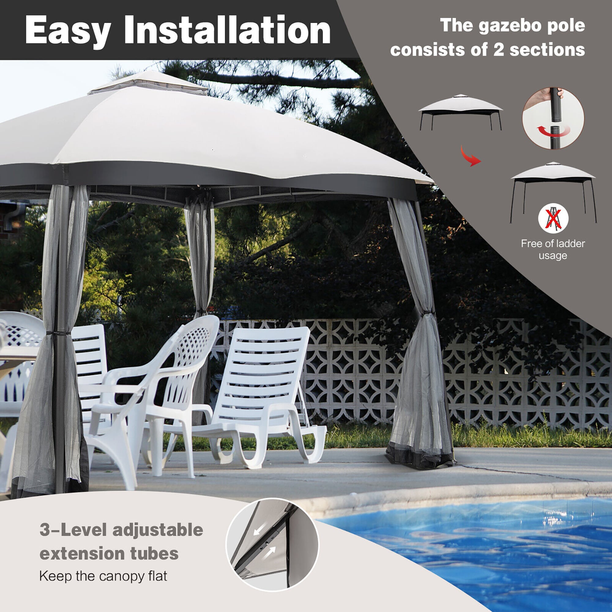 Forclover HYFL-54GR Canopies-Sl - View #3