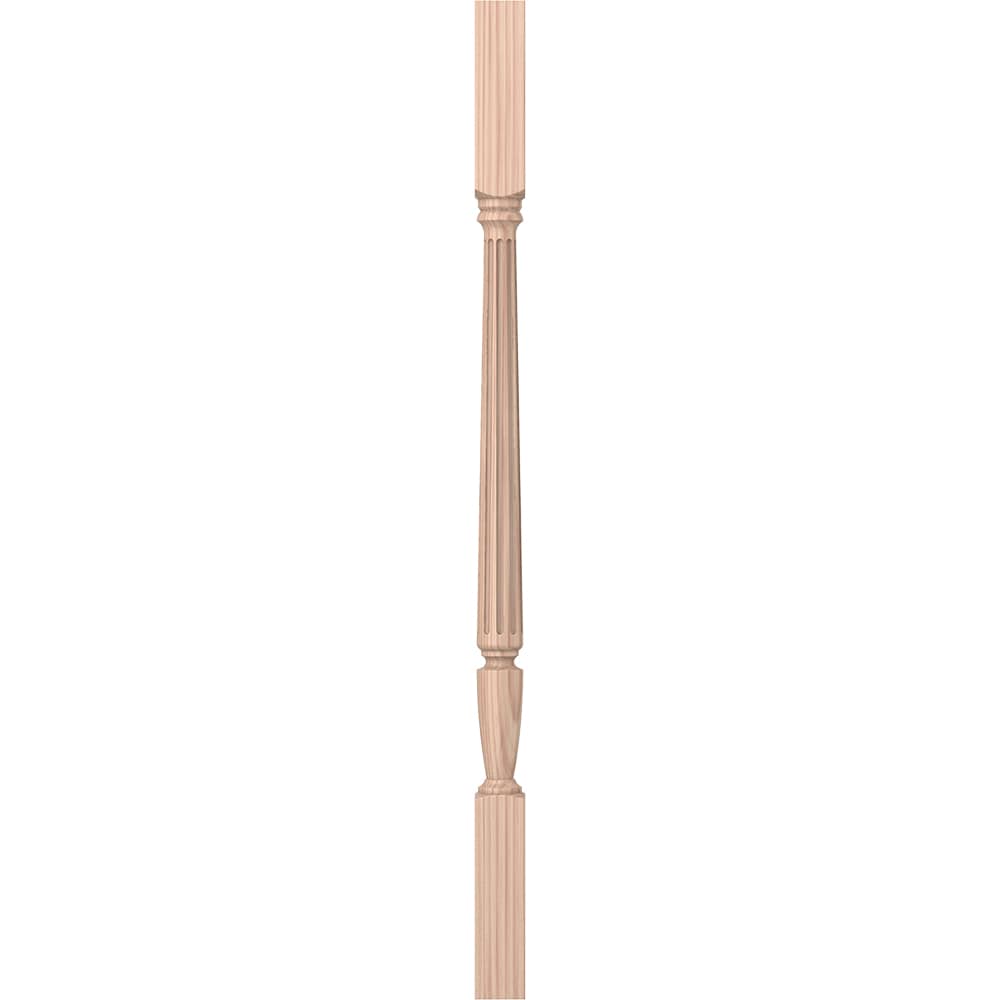 L.J. Smith Stair Systems LJF-2005-B 34 34-in x 1.75-in Unfinished Beechwood Square Top Stair Baluster