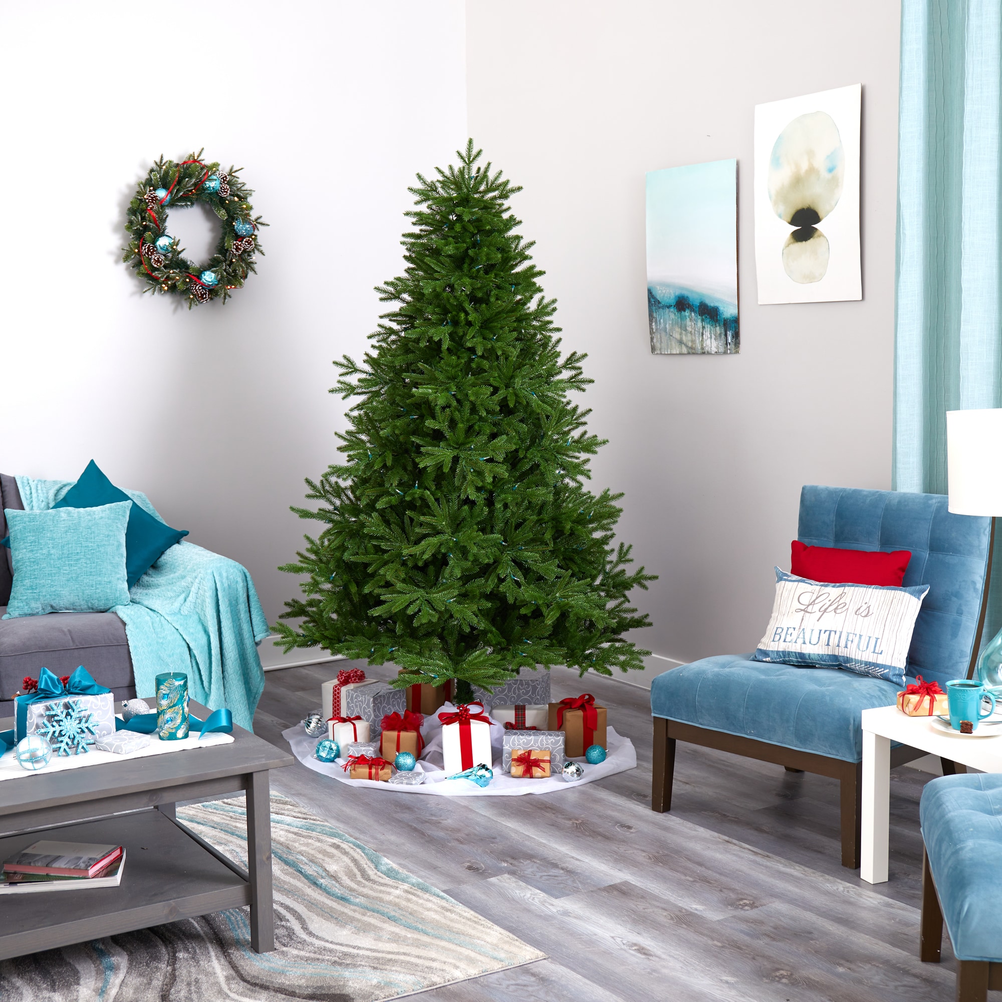 Nearly Natural T1577 Artificial-Christmas-Trees - View #9