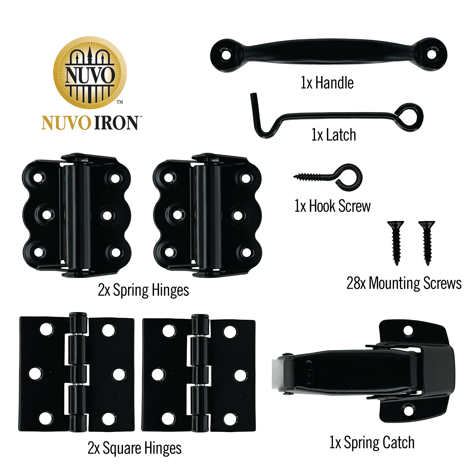 Nuvo Iron BSDHK-IP5 Screen-Storm-Door-Hinges - View #7