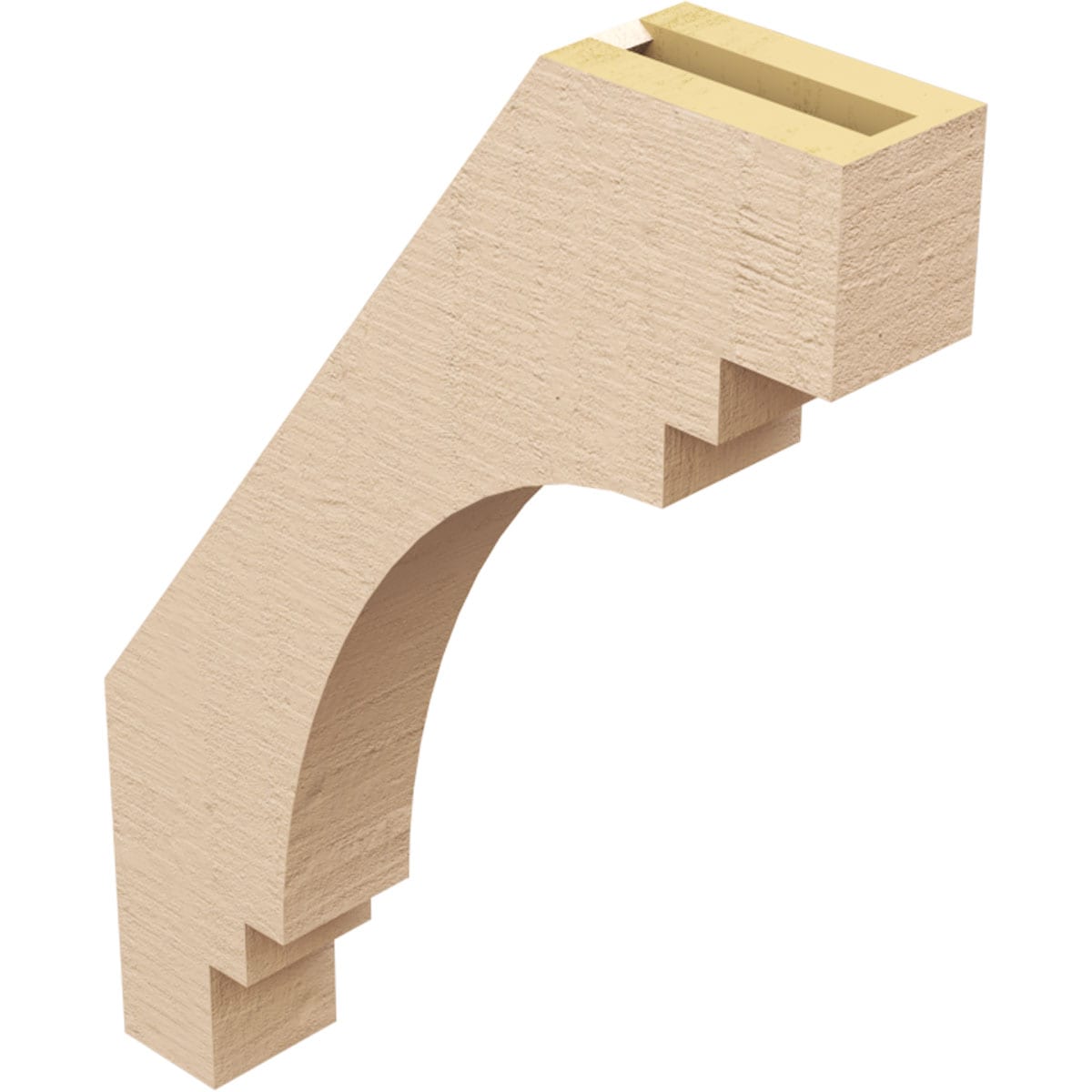 Ekena Millwork BRCUR03X16X22PECRCPR braces - View #6
