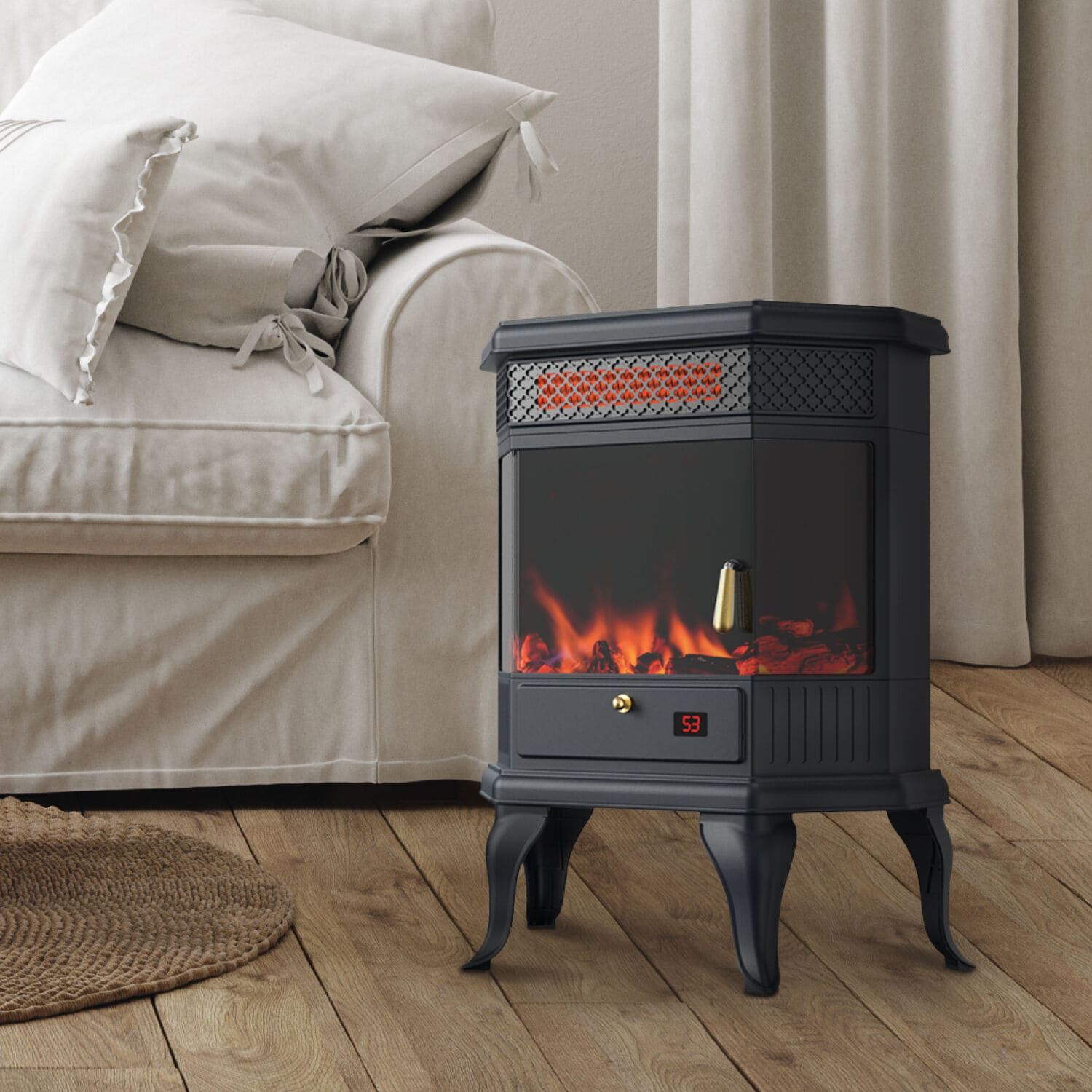 Lifesmart HT1209 Electric-Fireplaces - View #7