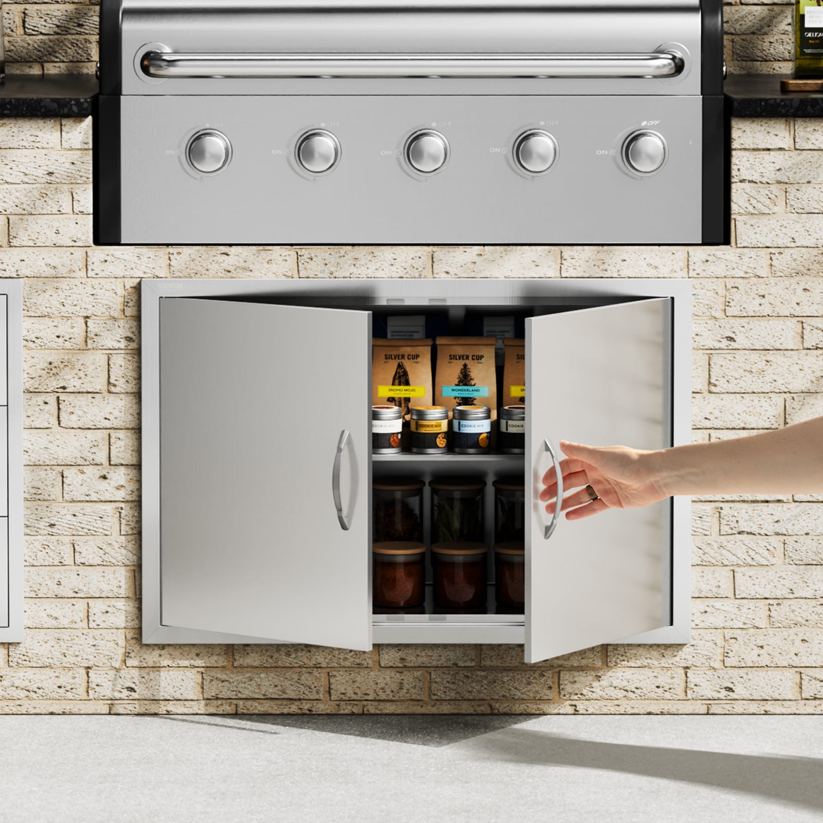 VEVOR SMMBSCJMYS36WMLACV0 Builtin-Grill-Cabinet-Parts - View #2