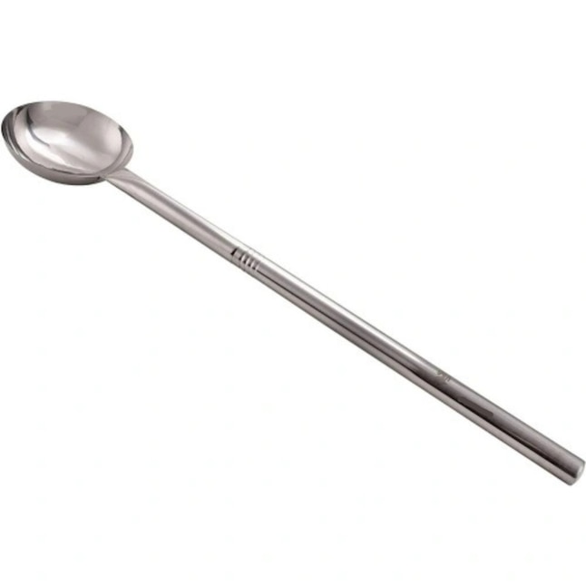 Stainless Steel Chef Cooking Spoon Wok Spoon, Long Handle Soup Spoon  Serving Ladle - Kitchen Tools Wok