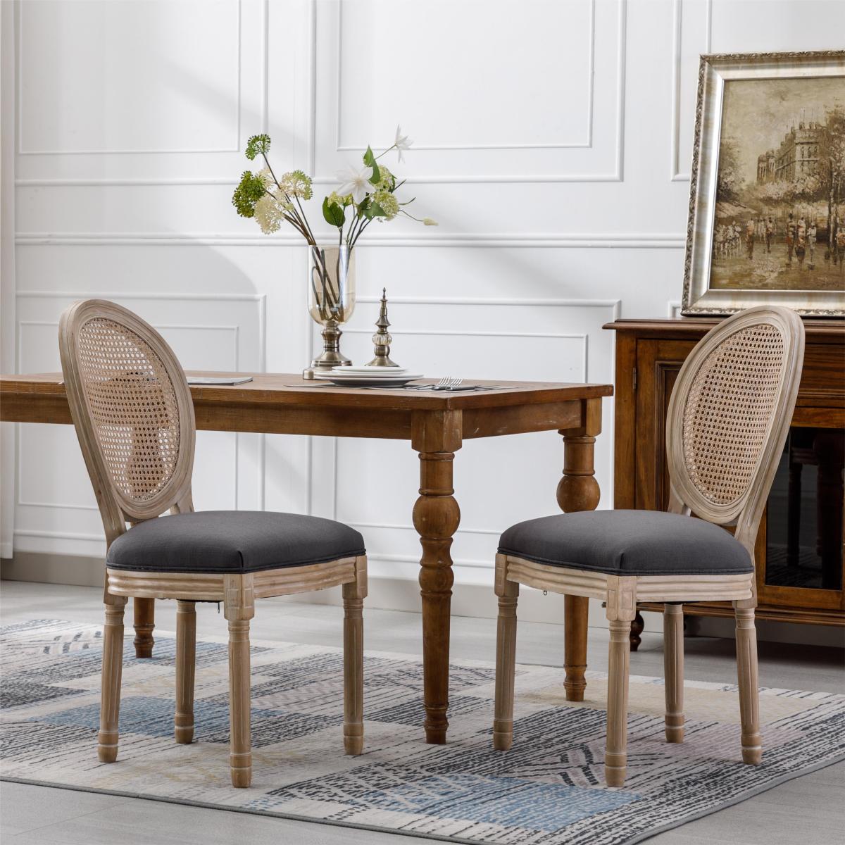 Streamdale Furniture Streamdale French Country Rattan Upholstered ...