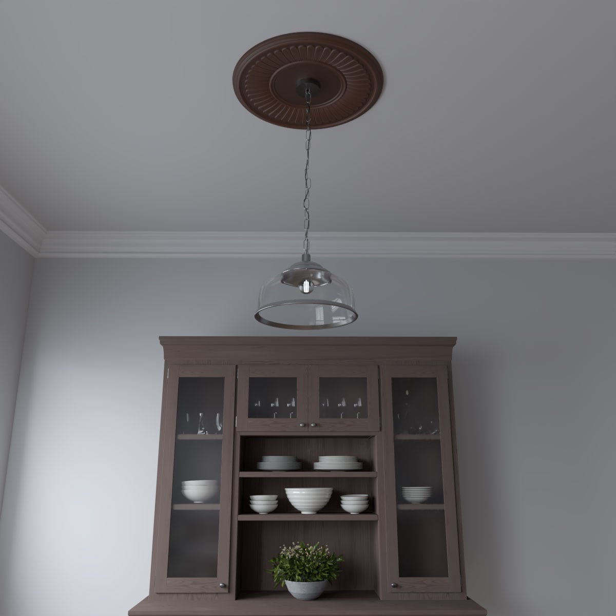 Ekena Millwork CMP22BEDRU Ceiling-Medallions - View #9