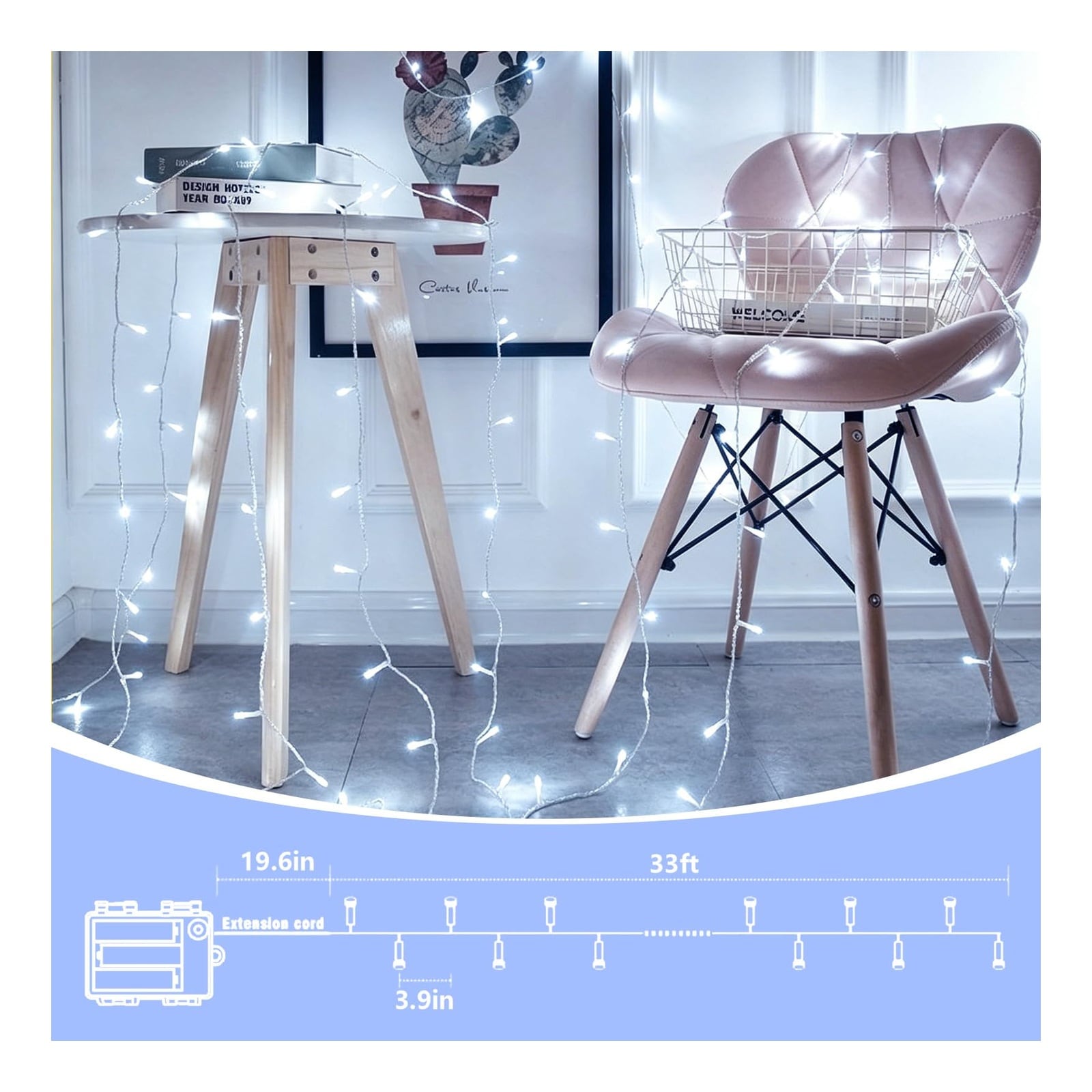 Phewnyzo LPW0821W132 Christmas-String-Lights - View #2