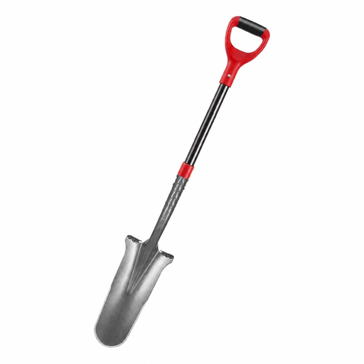 Etokfoks -  44 in Fiberglass Handle 1050 Manganese Steel Blade Drain Spade Shovel for Digging Tre...