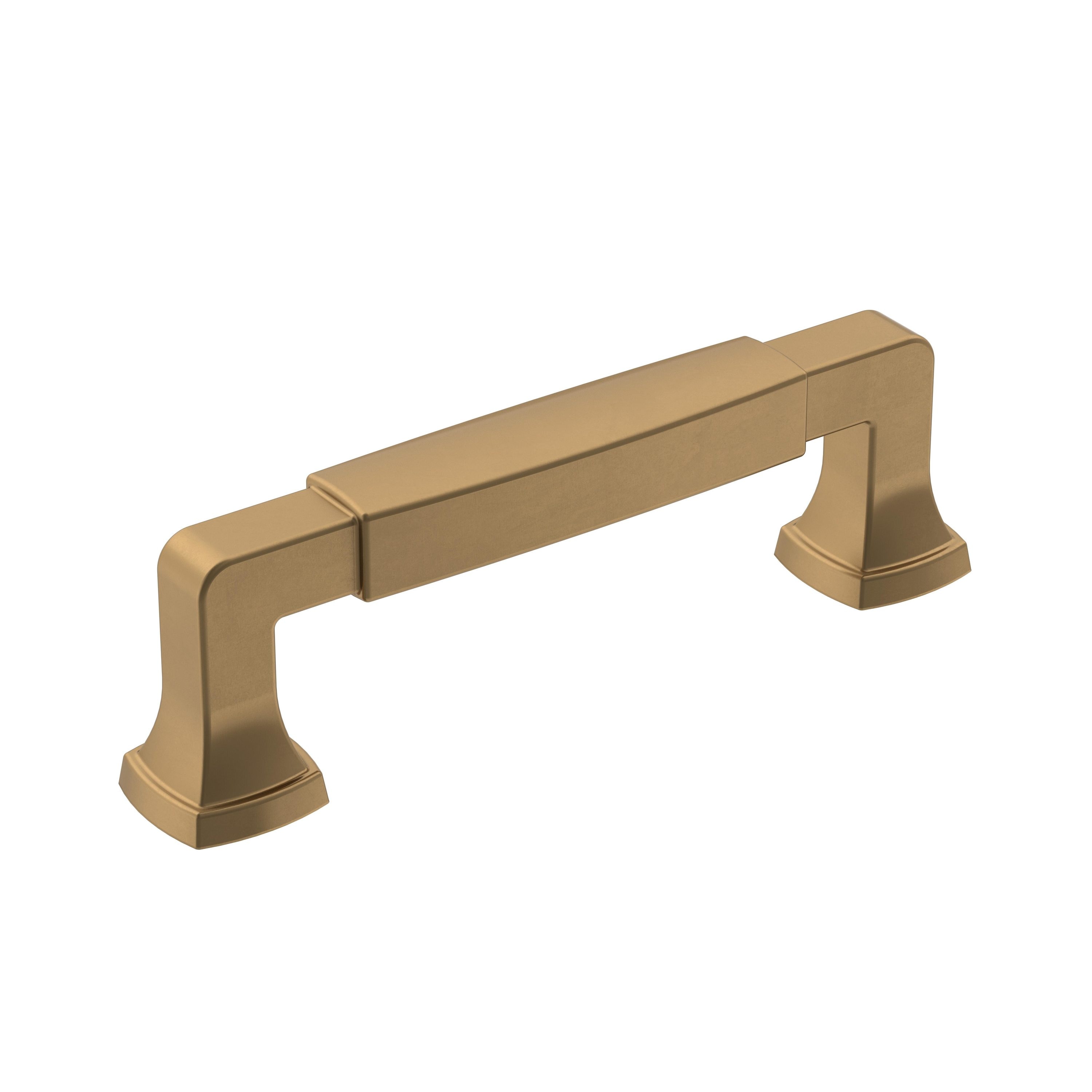 Amerock BP36887CZ Stature 3-3/4-in , 96mm Center to Center Champagne Bronze Rectangular Bar