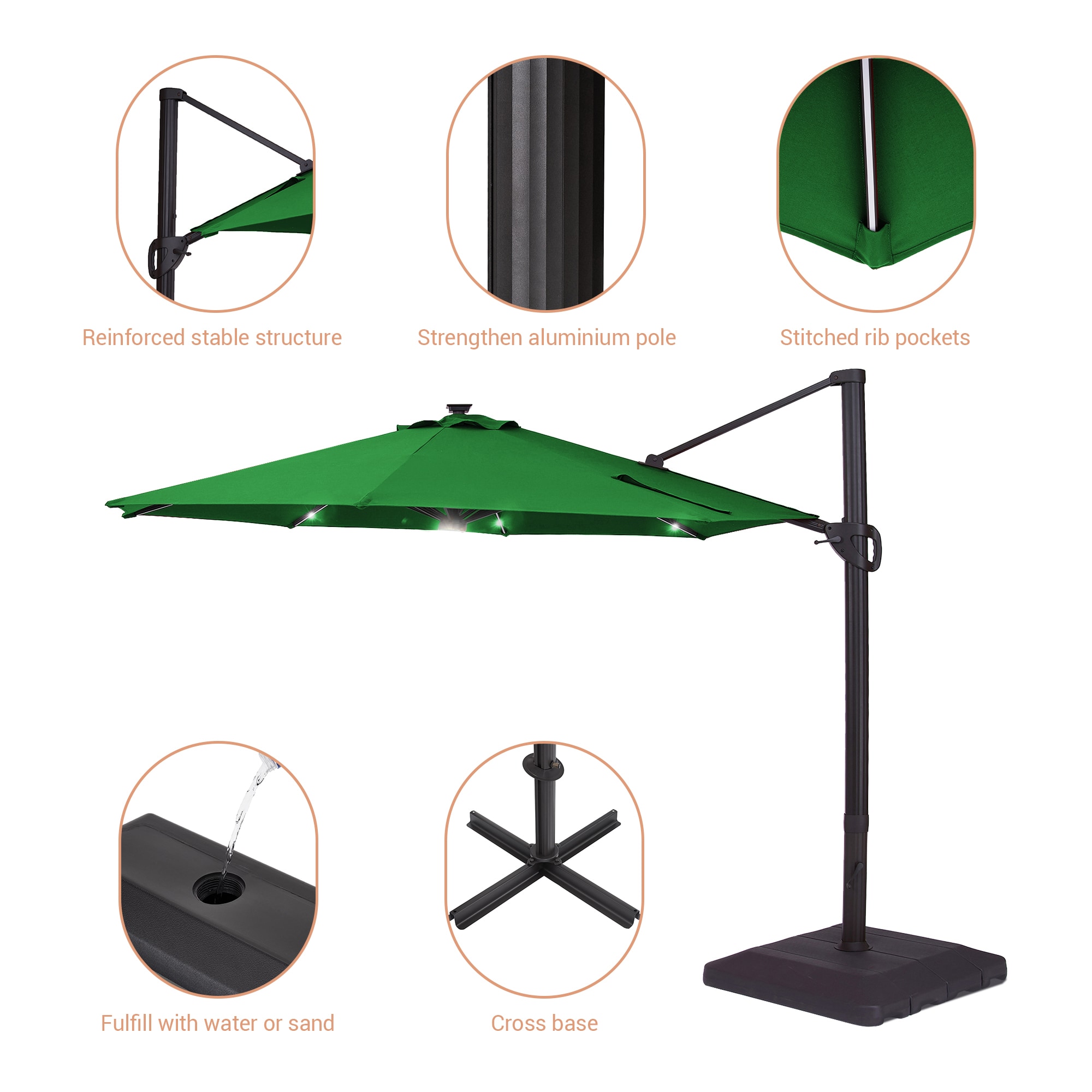 ACEGOSES LW-LED37SD-H-B Umbrellas-2 - View #4