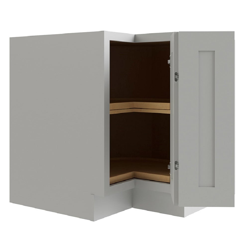 RELIABILT Parkstone 36-in W x 35.75-in H x 24-in D Gray Blind Corner ...