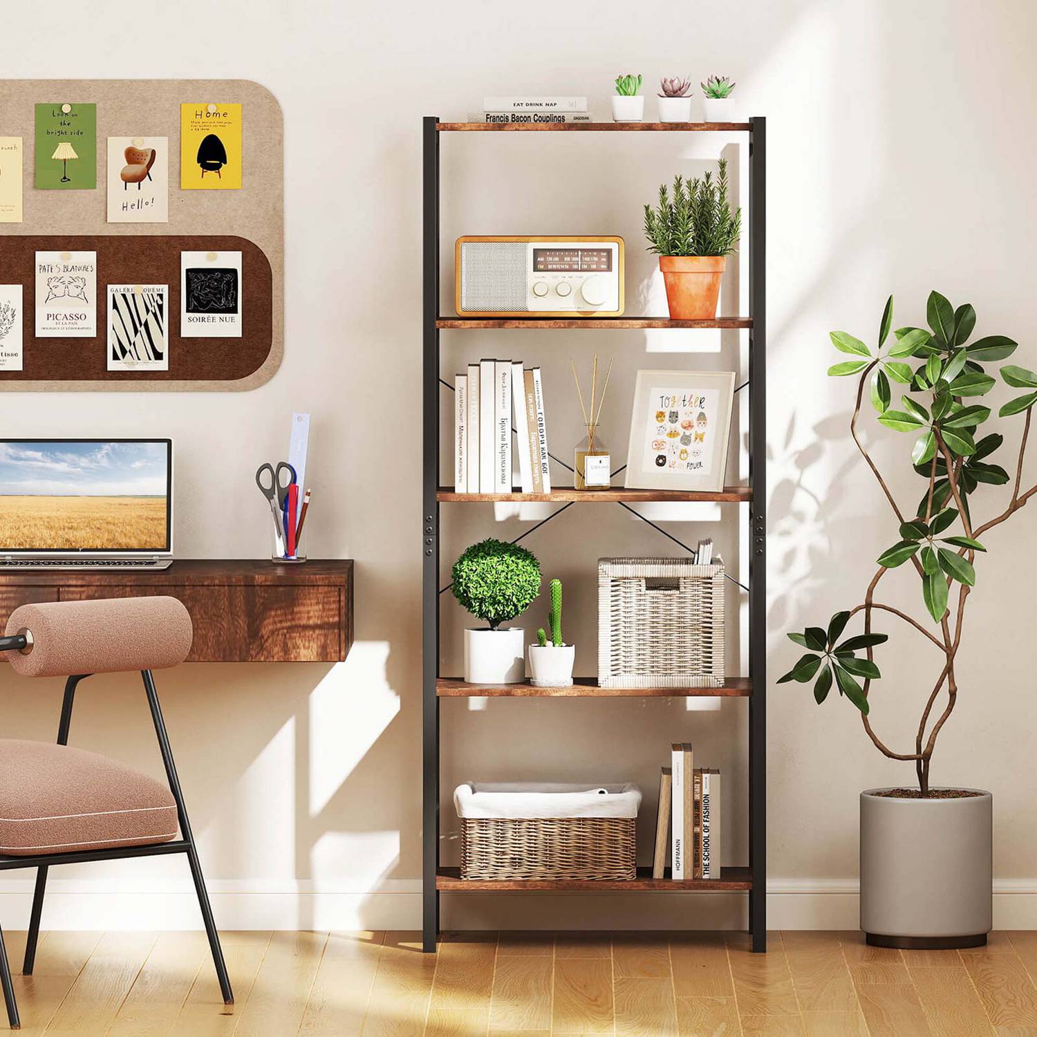 Costway CSHY003839 bookcases - View #2
