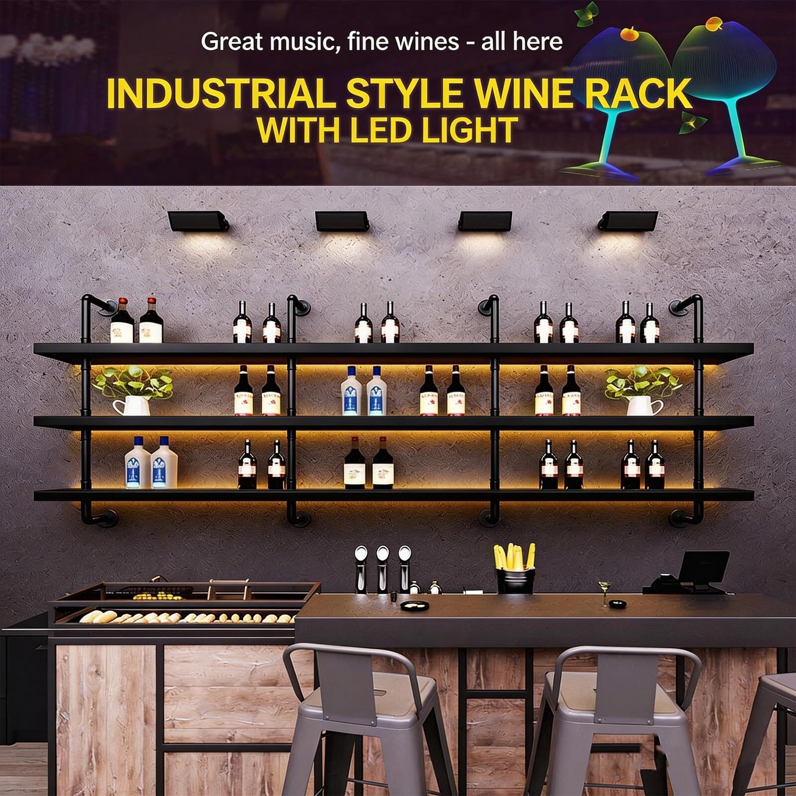 Aoibox LABCZ8ME Wine-Racks - View #3