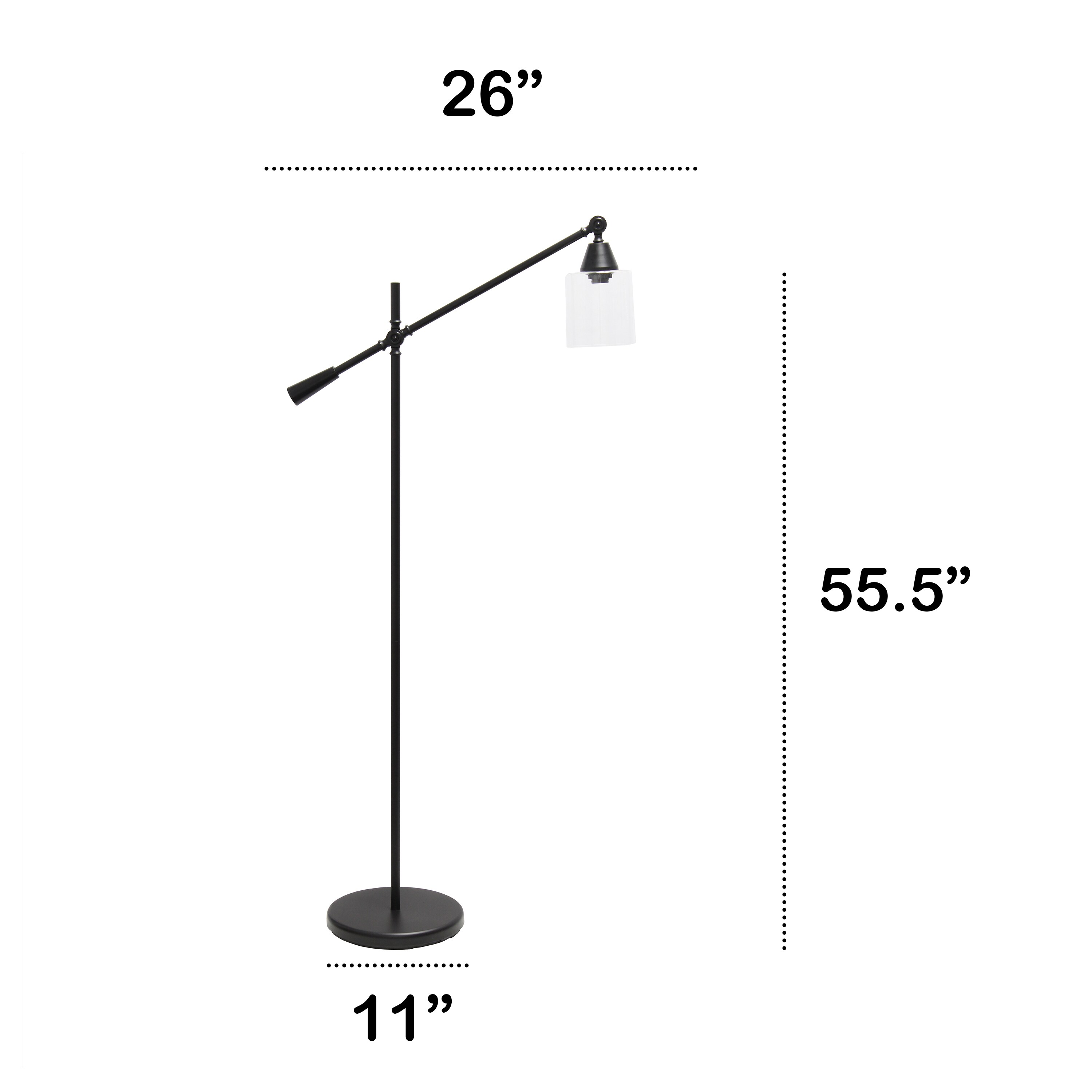 Lalia Home LHF-5021-BK floorlamps - View #3