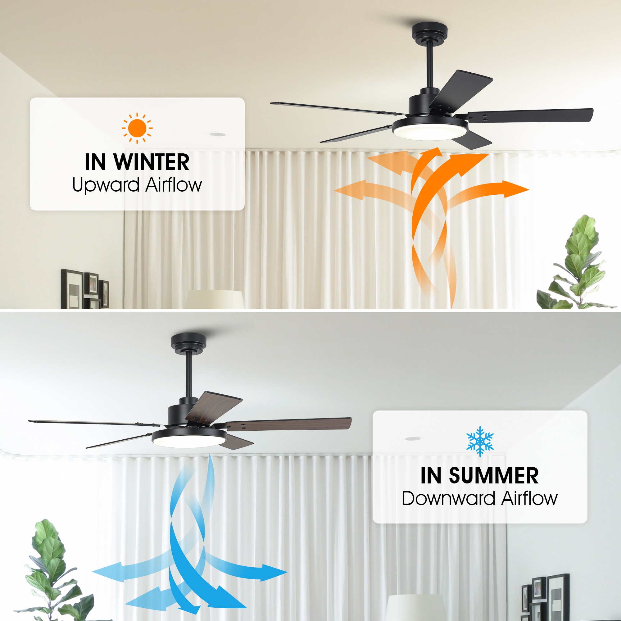 VACZON VZA01A117BK Ceiling-Fans - View #6