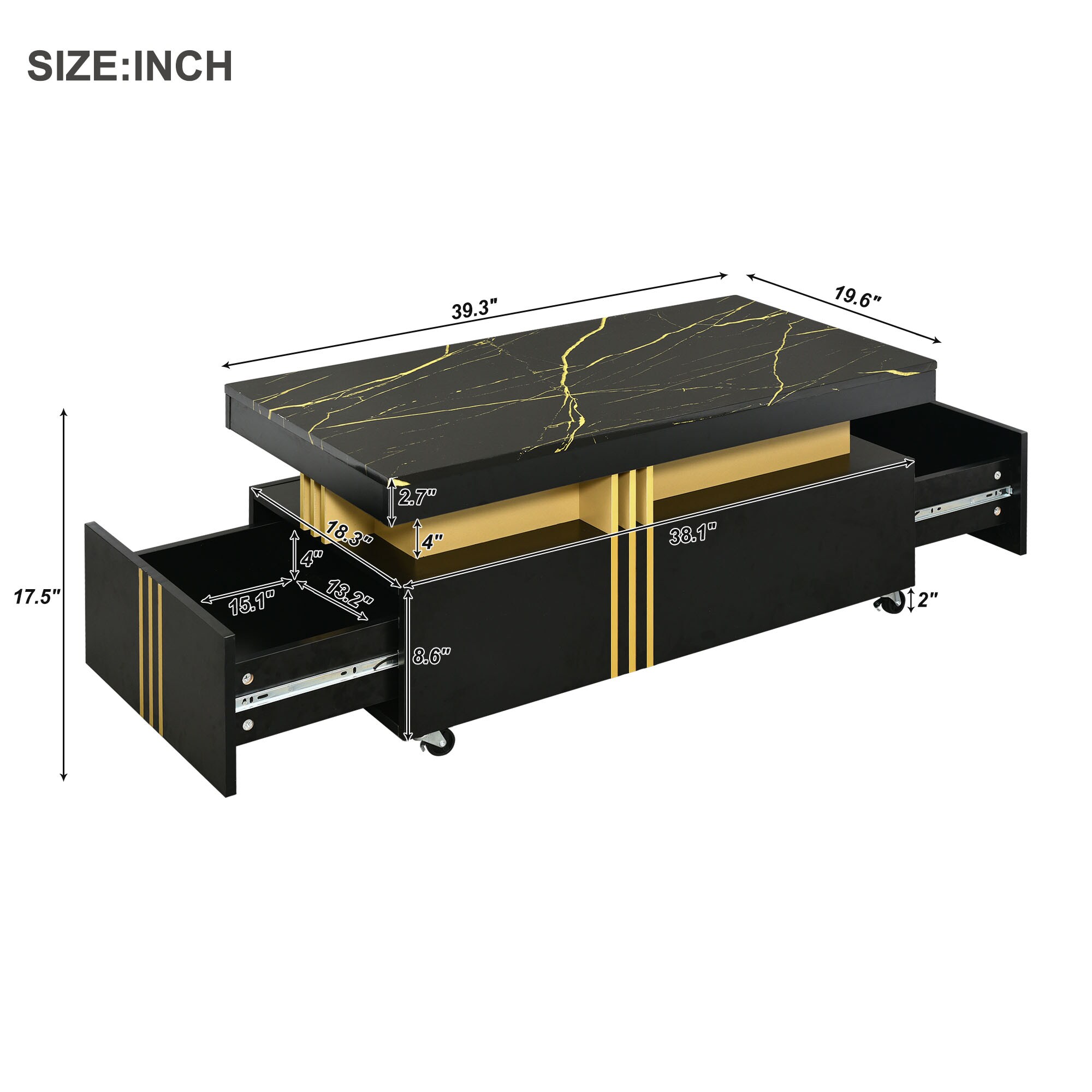 ModernLuxe WF305961AAB Coffee-Tables - View #6