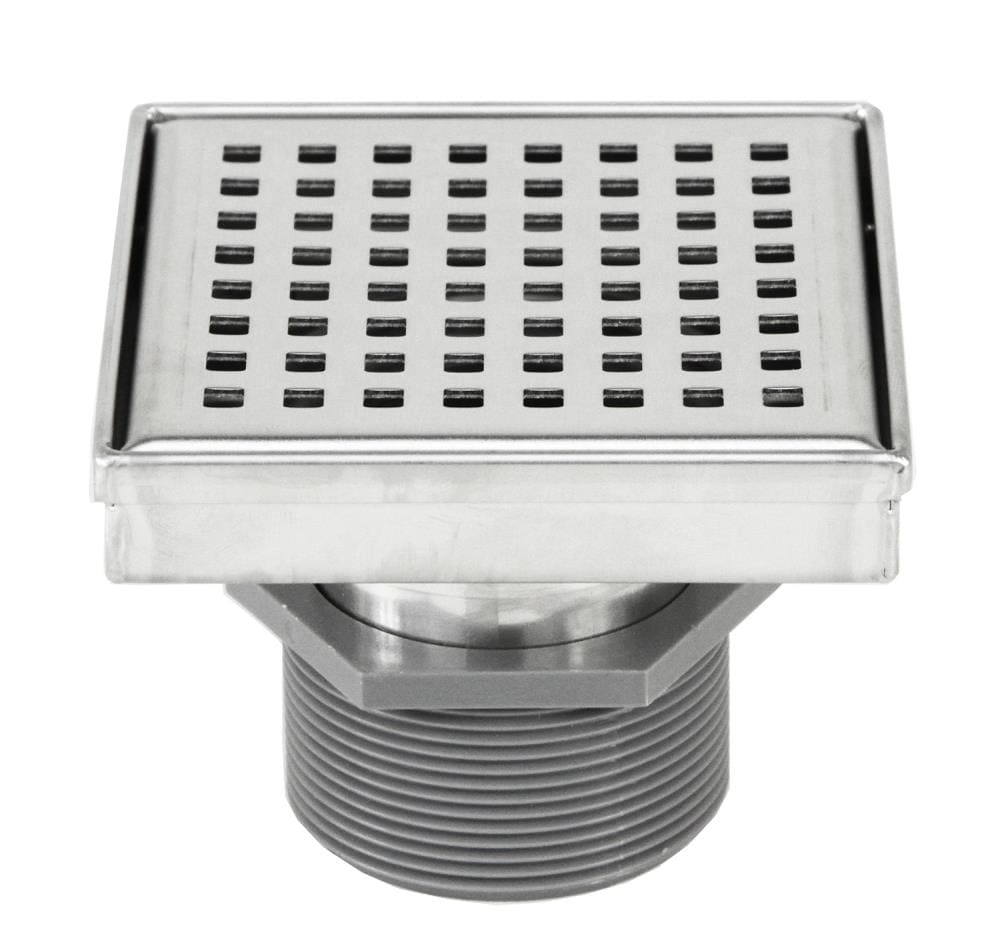 Modern Snap-In Shower Drain Strainer - Brushed Gold | Stainless Steel | Signature Hardware