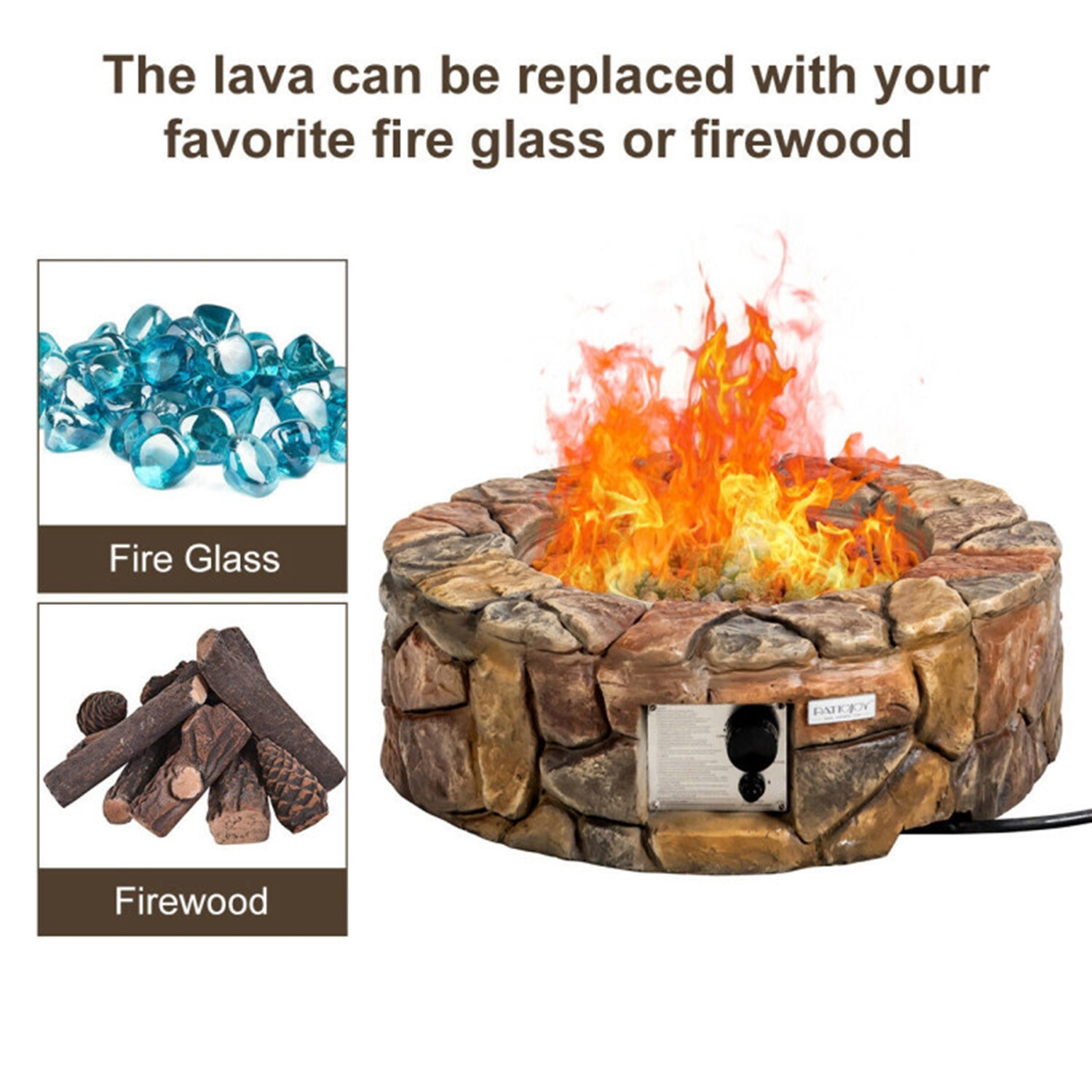 Dimakai DK-OP3610CF Outdoor-Gas-Firepits - View #10