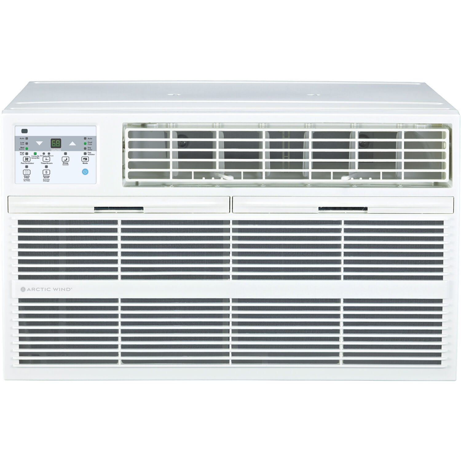 Costway 12000-BTU 750-sq ft 115-Volt White Through-the-wall Air Conditioner Heater Included with Remote LWS00231 Sansujyuku sansujyuku.com