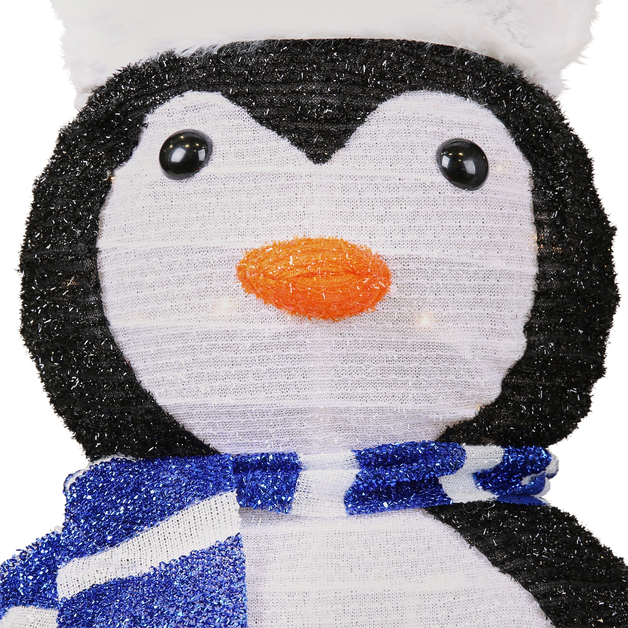 Holiday Living 3-Pack 24-in Penguin Free Standing Decoration with Clear  Incandescent Lights at