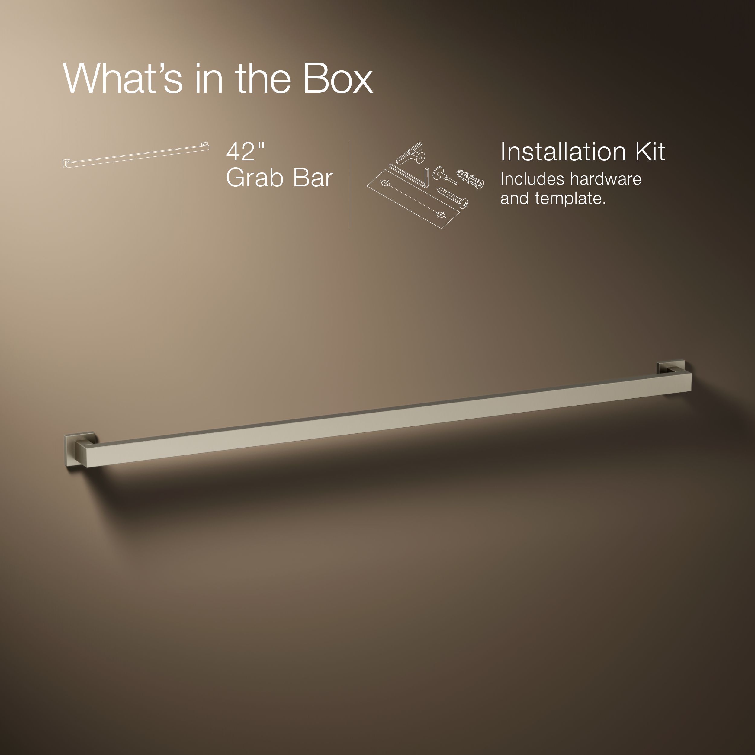 KOHLER K-23297-BN Grab-Bars - View #8