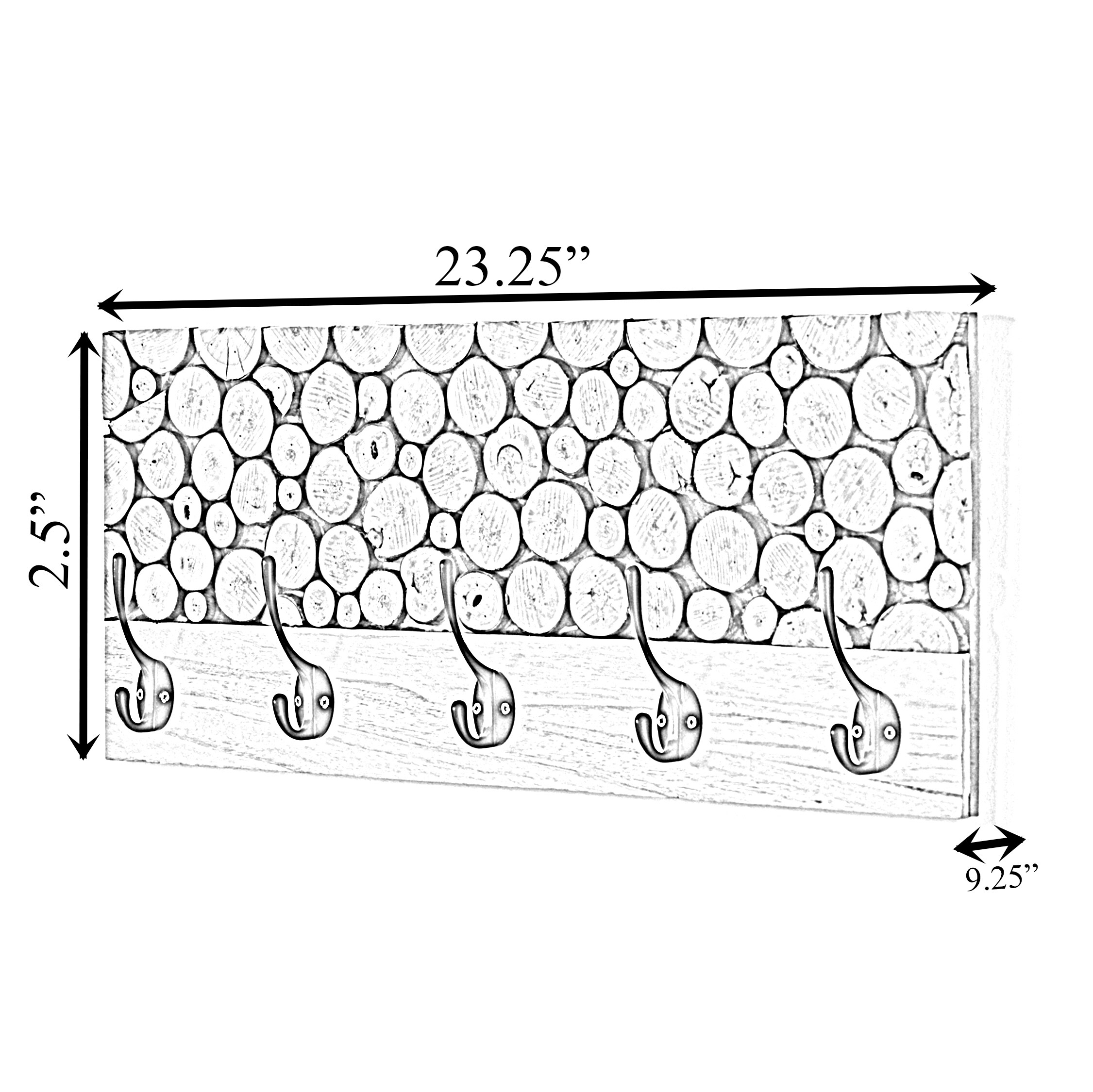 Vintiquewise QI004387 Decorative-Wall-Hooks - View #4