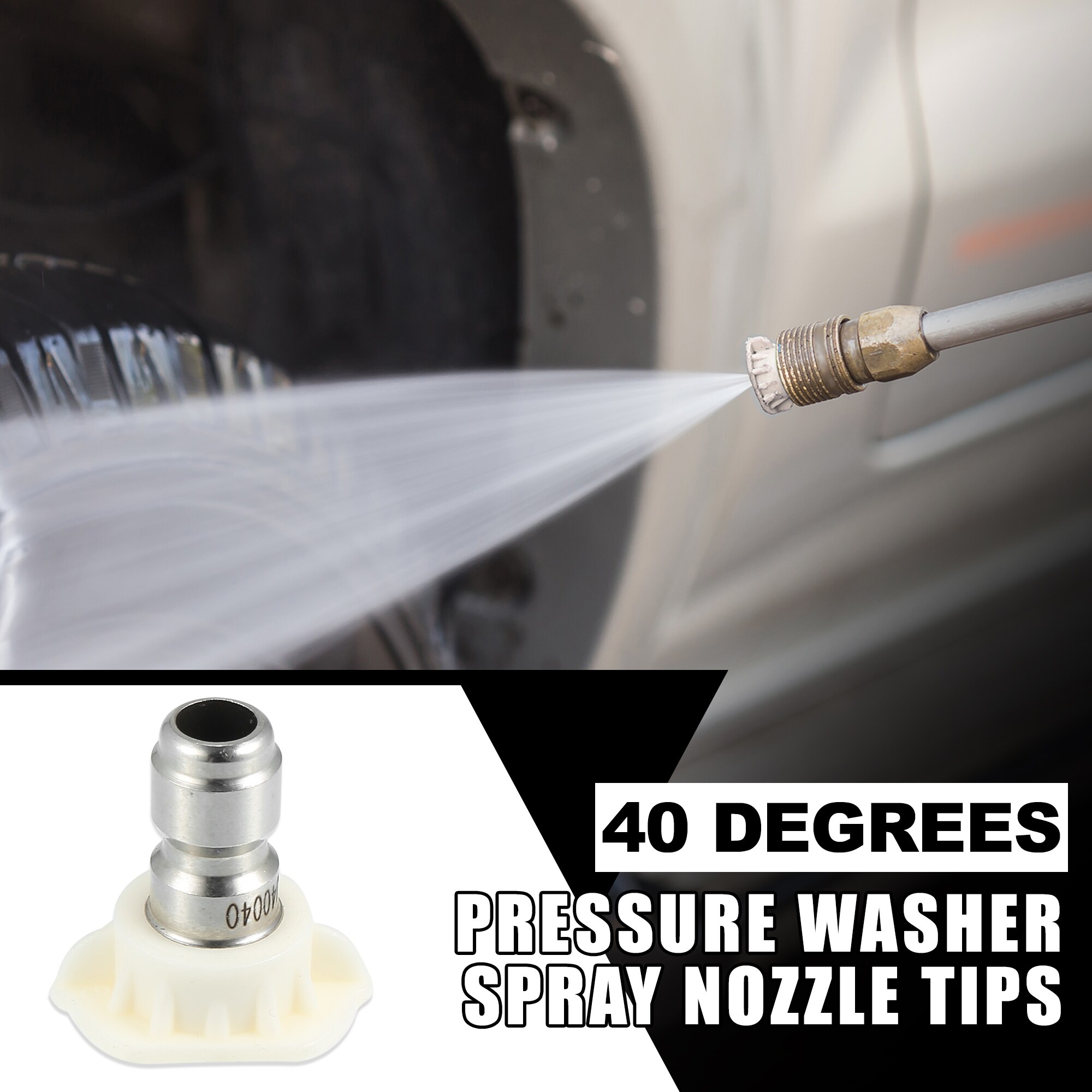 Unique Bargains S26060401UX0113 Pw-Nozzles-And-Swivels - View #2
