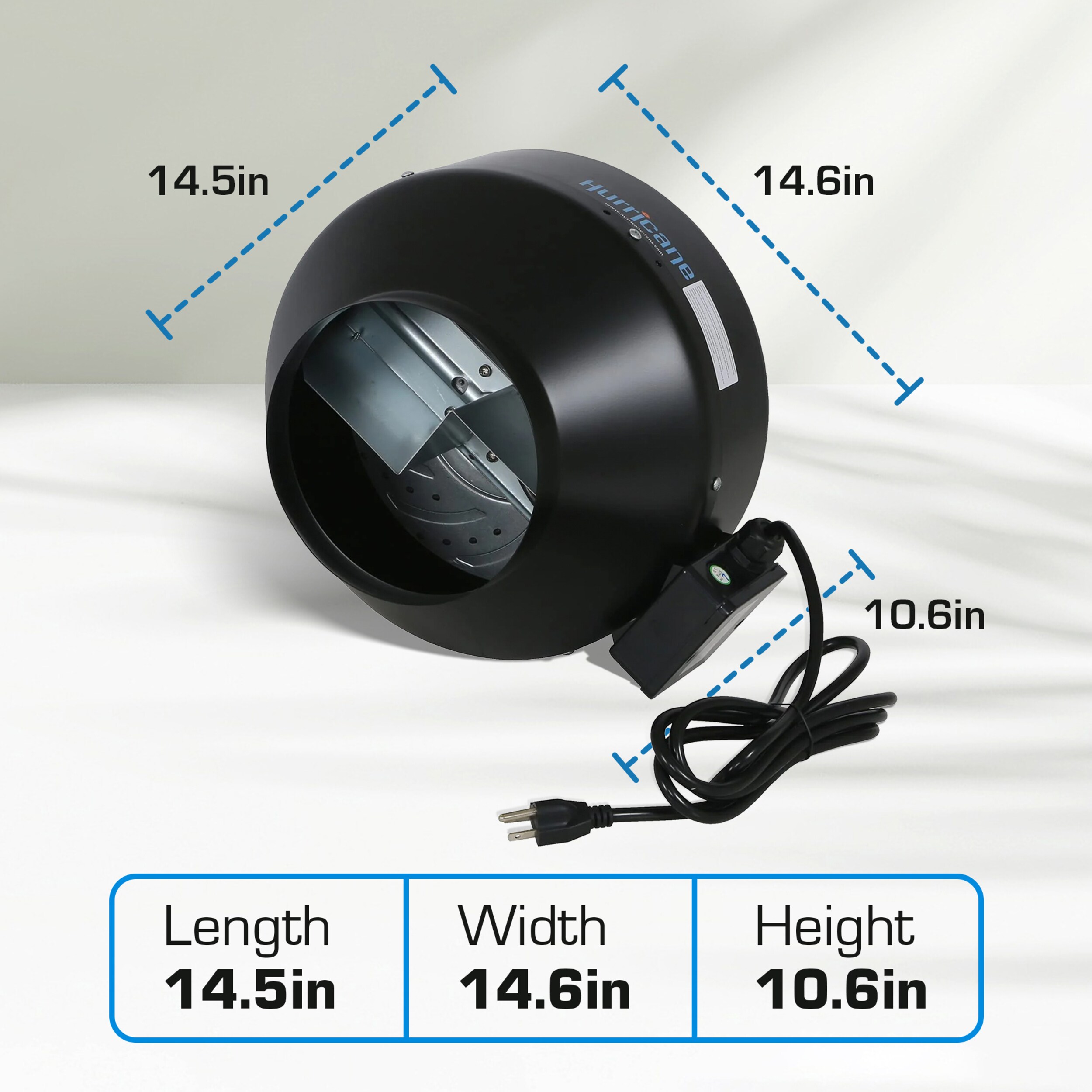 Hurricane 326946 Wall-Mounted-Fans - View #3
