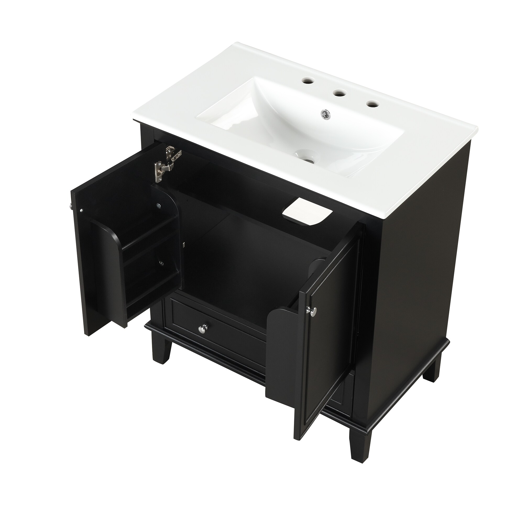 ModernLuxe L3P-WF322498AAB Bath-Vanity-Combo - View #13