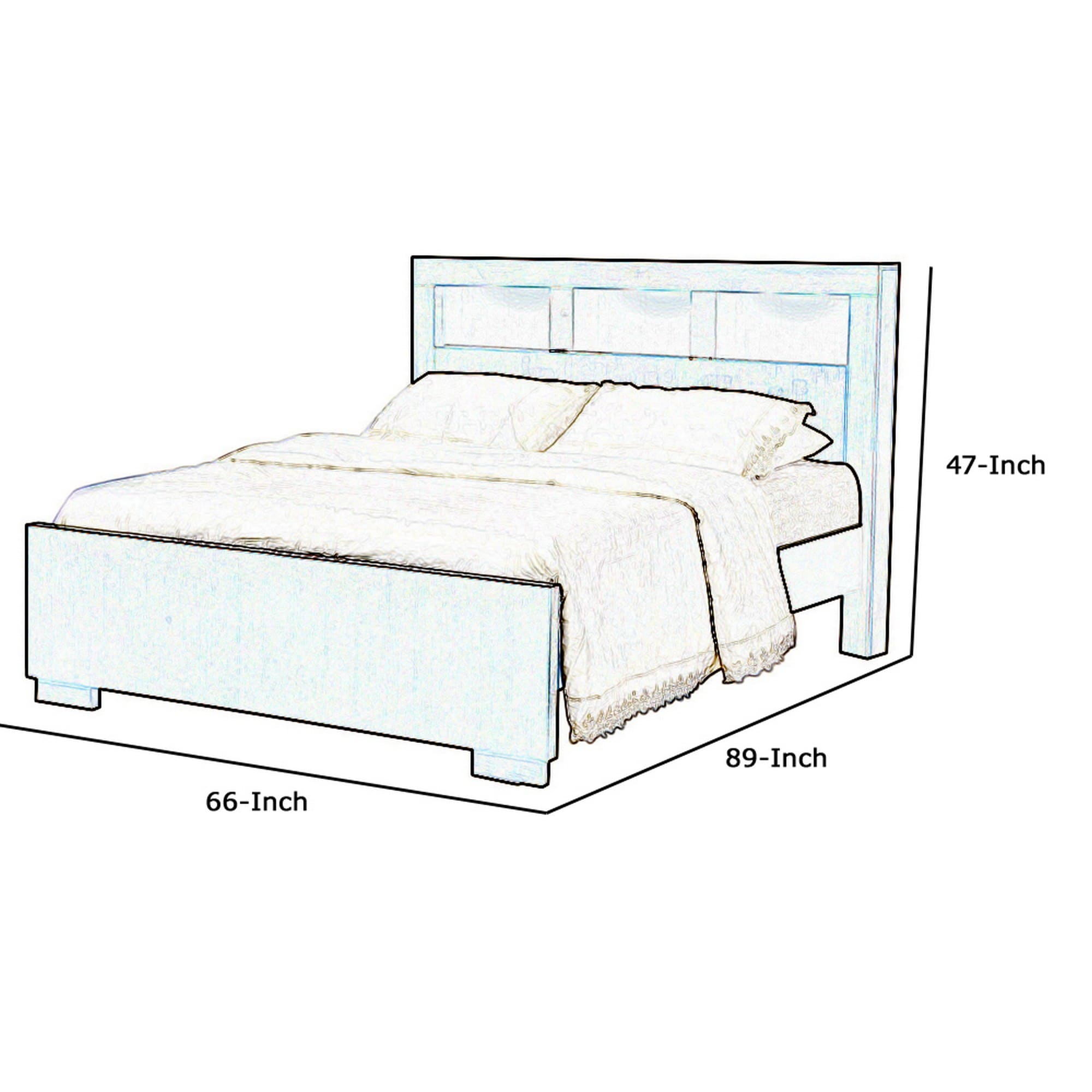 Benzara BM215959 beds - View #5
