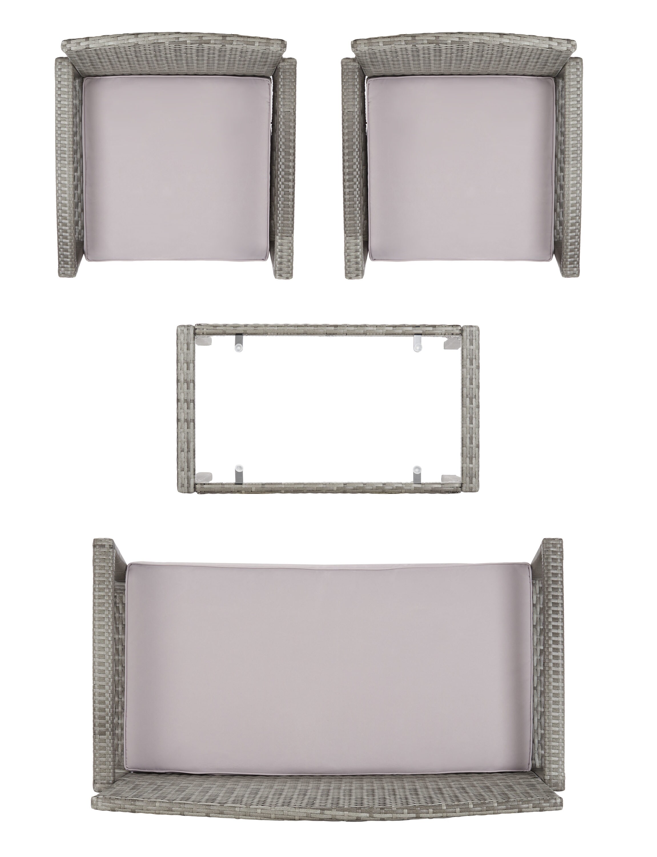 Safavieh PAT7507B Patio-Conversation-Sets - View #6