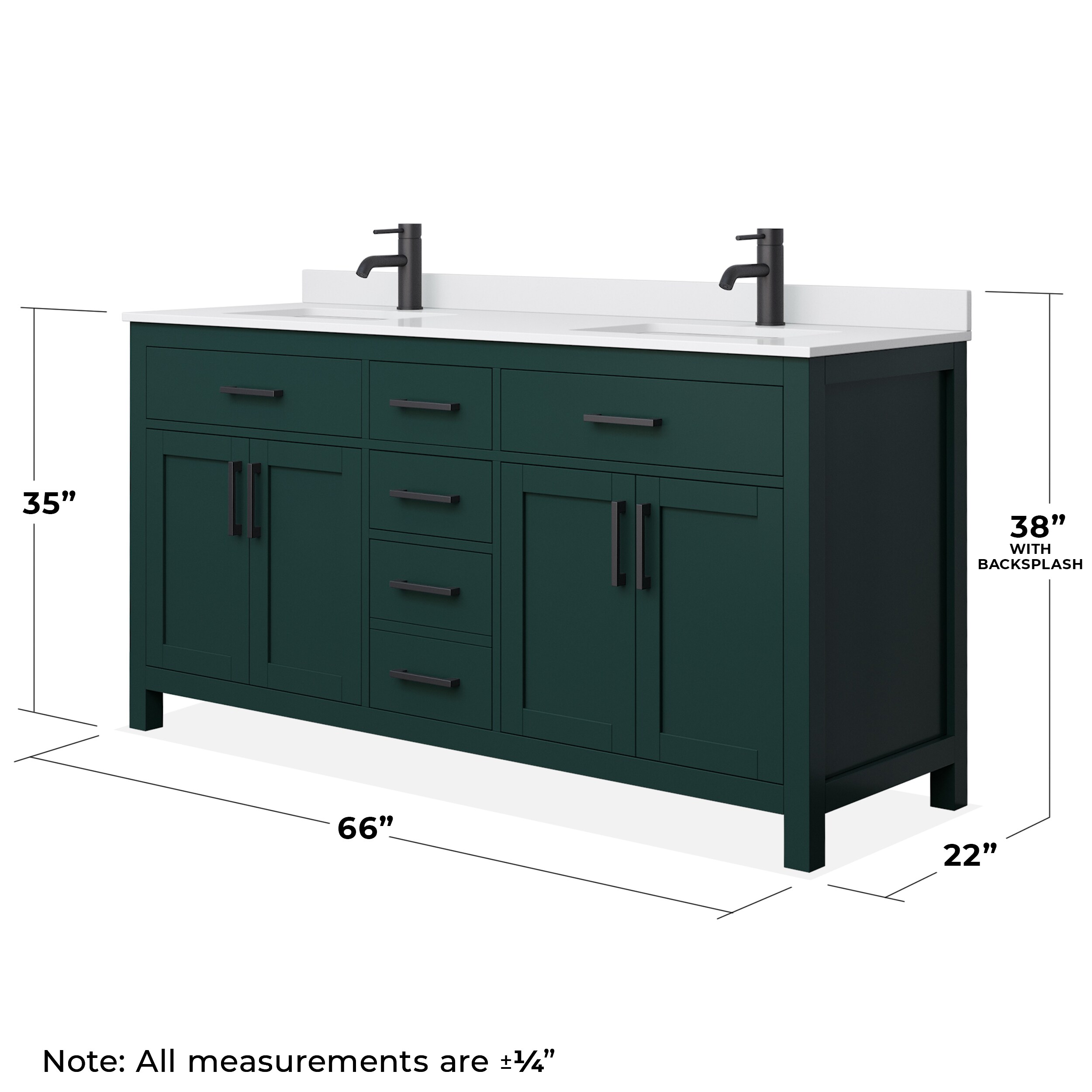 Wyndham Collection WCG242466DGKWCUNSMXX Bath-Vanity-Combo - View #5