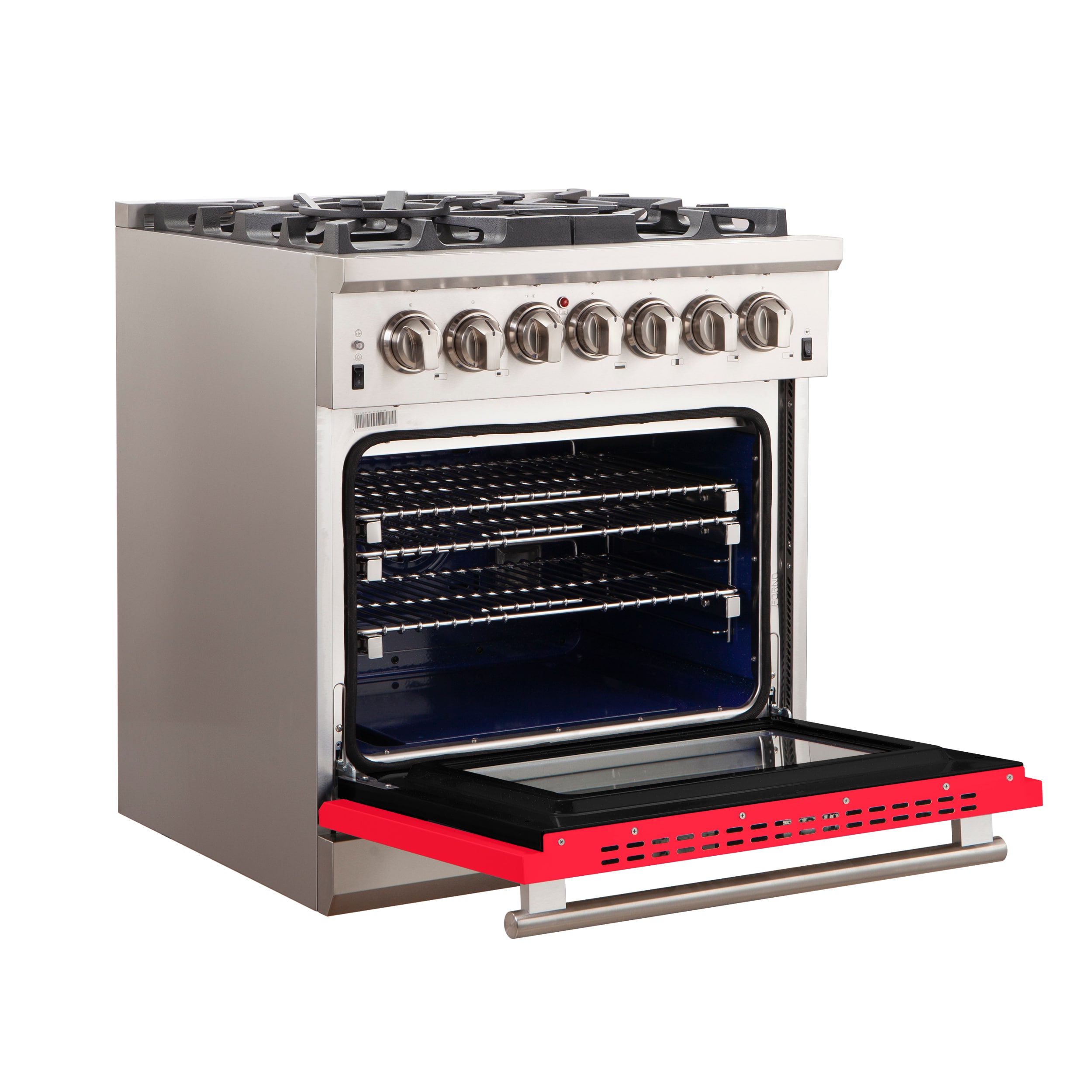 FORNO FFSGS6260-30RED Freestanding-Gas-Ranges - View #6