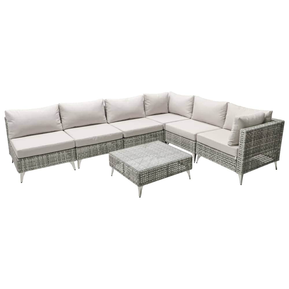 Coolbibila AXEL-PATIO-GRAY Patio-Conversation-Sets - View #5
