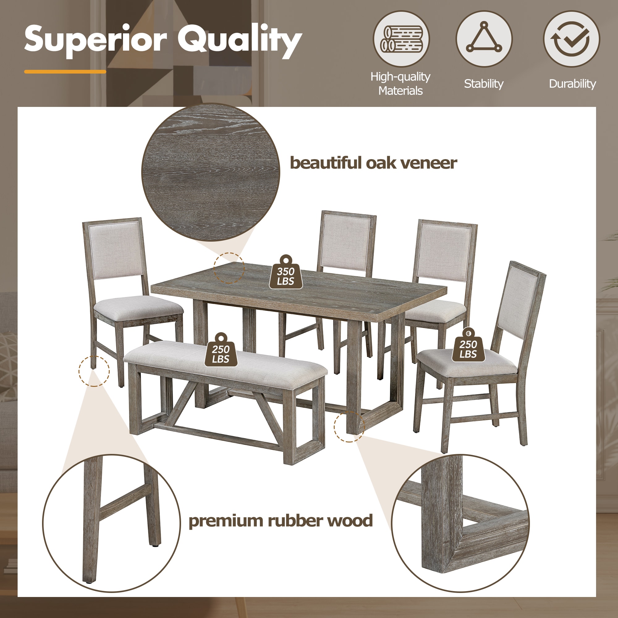 JANSNO DKSELL004 Dining-Sets - View #5