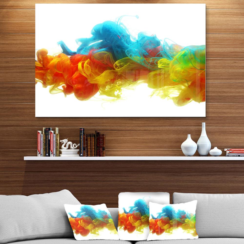 Designart 30-in H x 40-in W Abstract Metal Print at Lowes.com