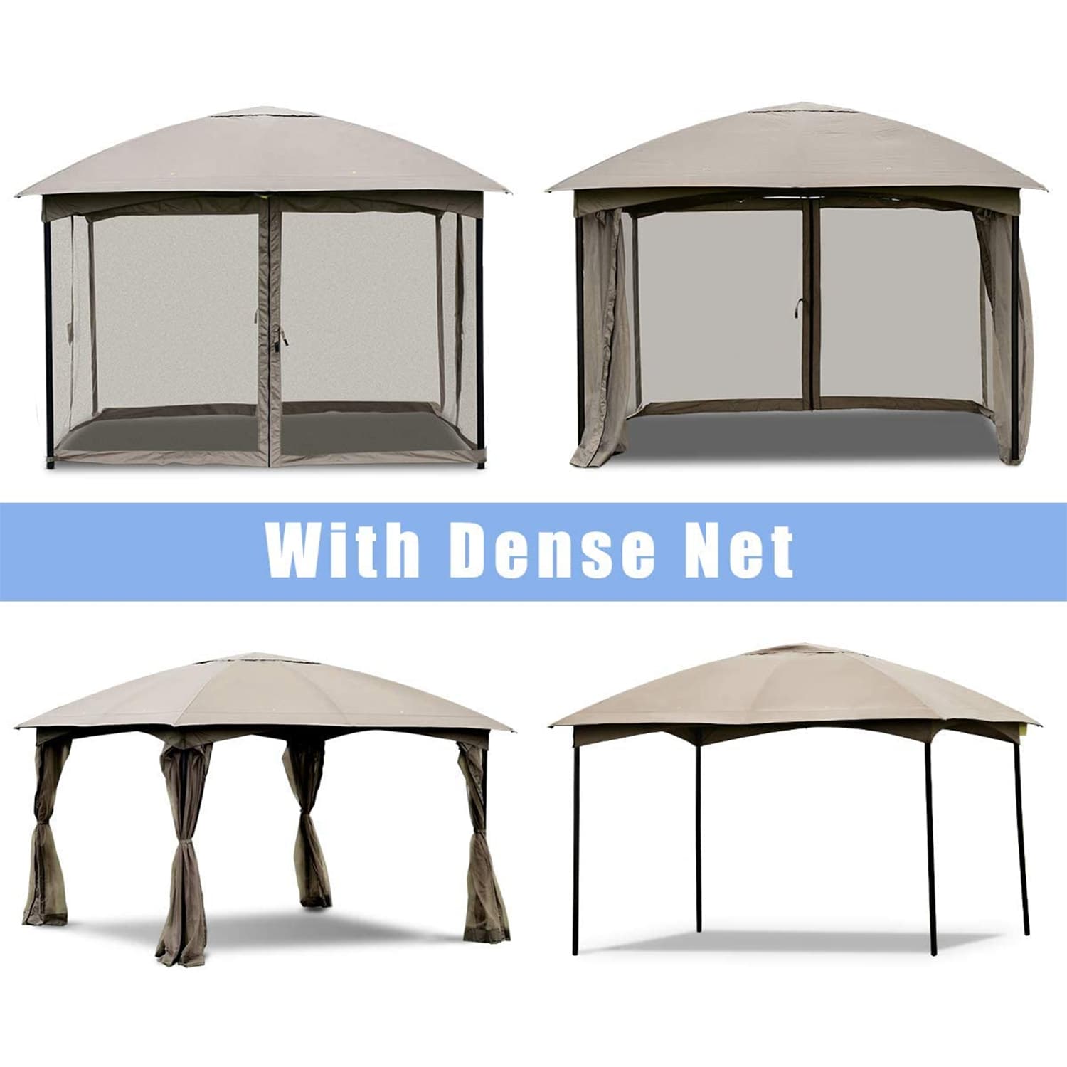 Forclover HYFE-OP3600 Wood-Resin-Gazebos - View #9