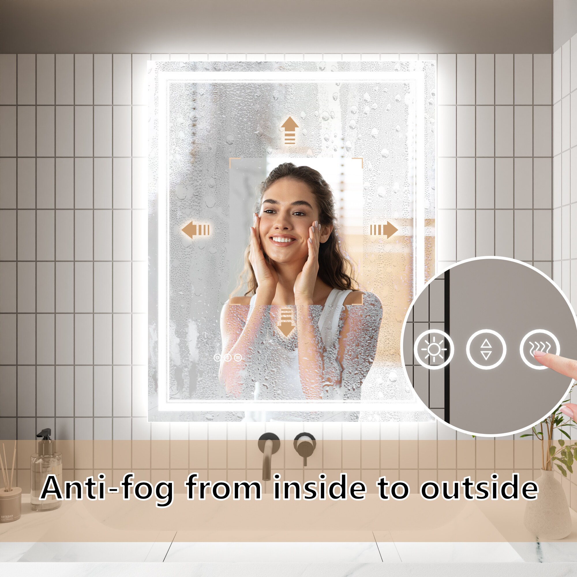 Forclover TAK-LM04F24224 Framed-Bath-Mirrors - View #7