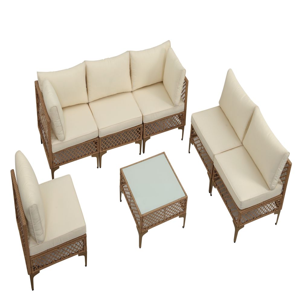 Clihome CL-MZHD012BRWT Patio-Conversation-Sets - View #3