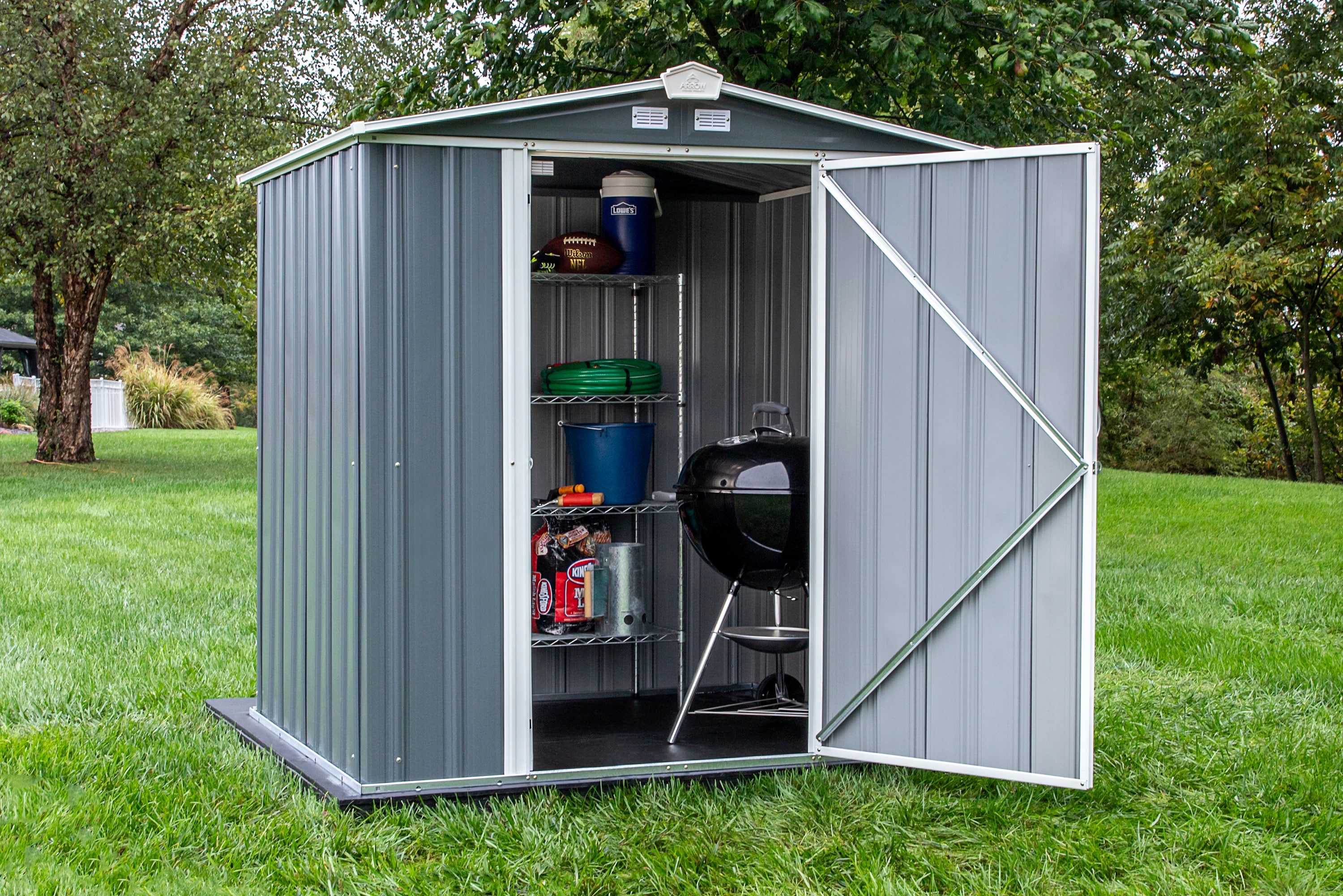 Arrow LWSM65 Metal-Storage-Buildings-Sheds - View #13