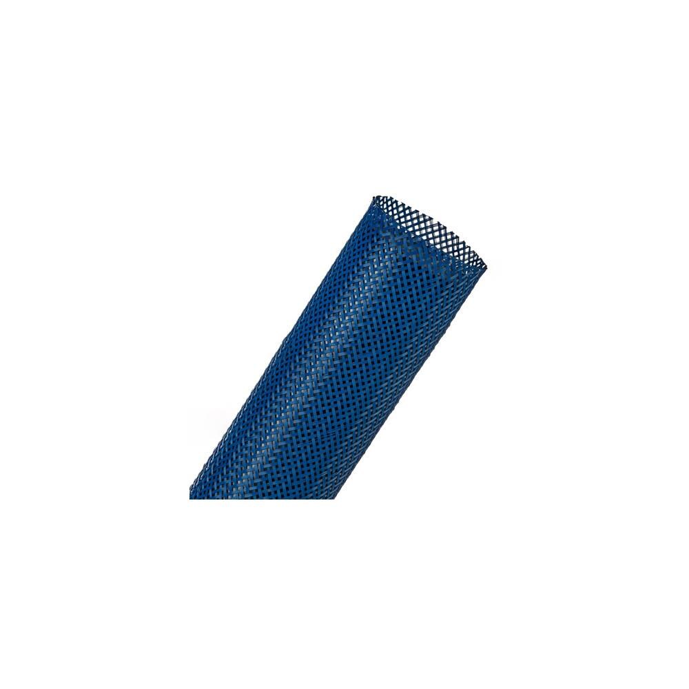 Techflex TCNCD358681  TFX-PTN1-50BL200 1.5 in. Expandable Tubing- Blue- 200 ft.