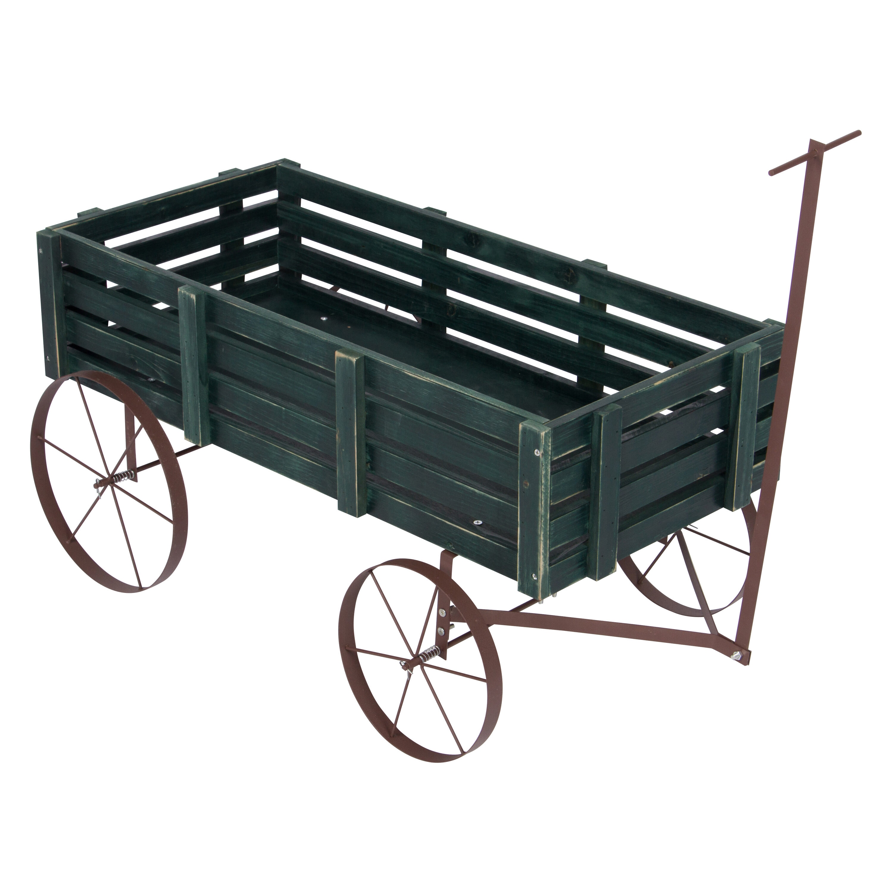 Shine Company 4944GR Rectangle 16.0-in W Extra Large Green Cedar Outdoor Planter