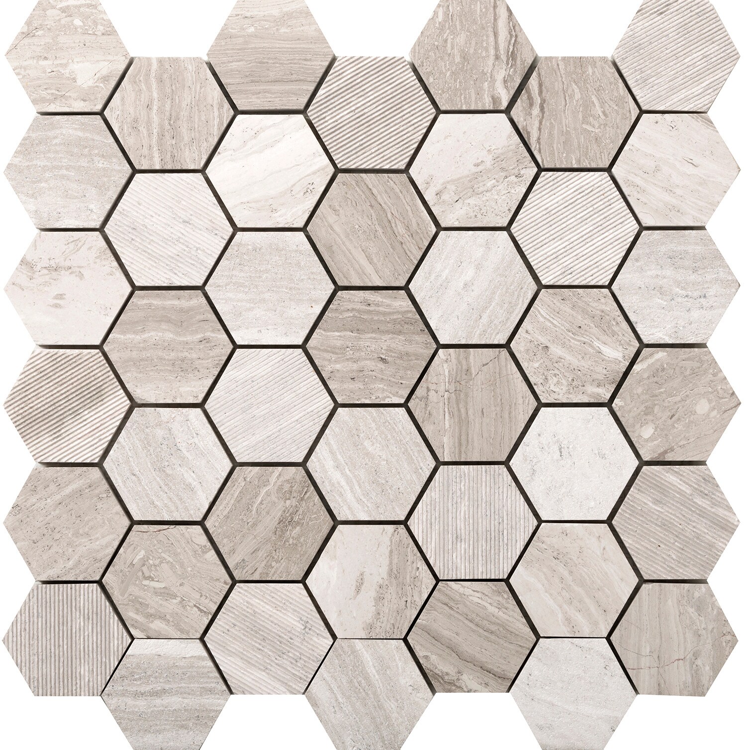 Emser M05METRCR1212M2H METRO Cream Natural Stone Limestone Border Tile (12-in x 12-in)