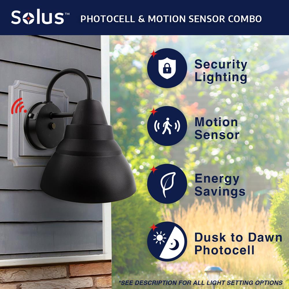 Solus WM-S82V-BK-S Outdoor-Wall-Lighting - View #4